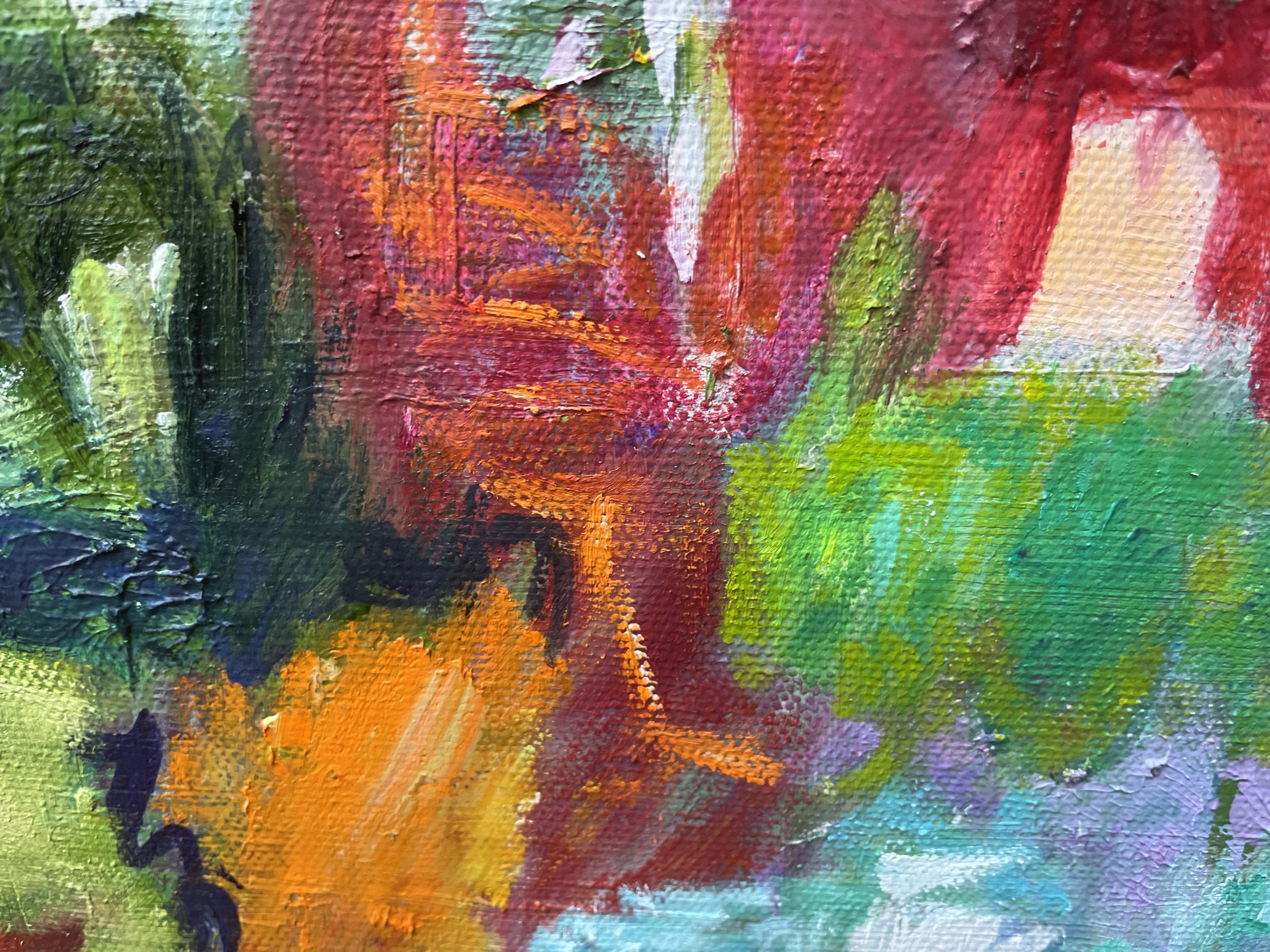 The Little Blue House Closeup 3