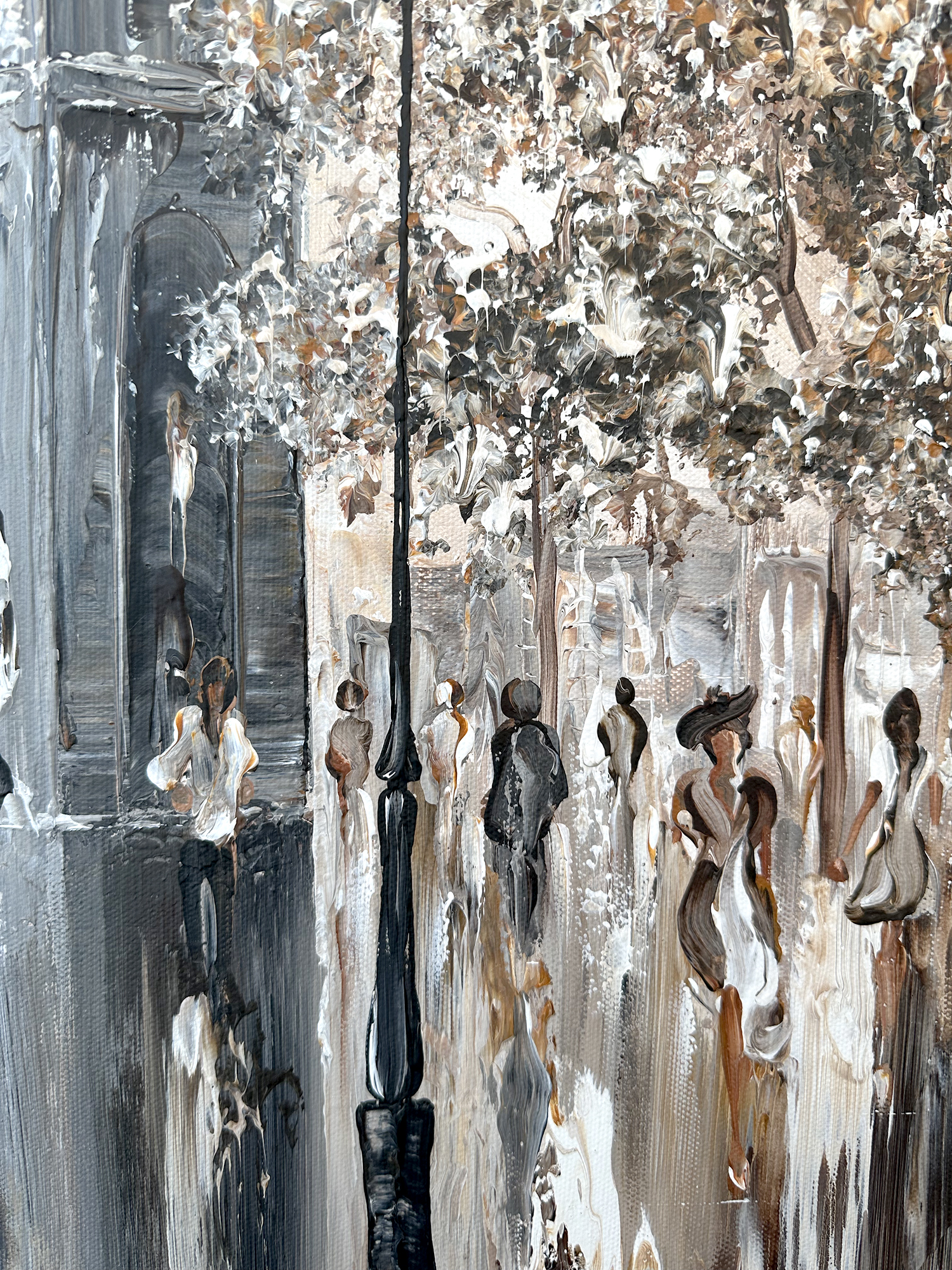 Elegance On The Champs Élysées Closeup