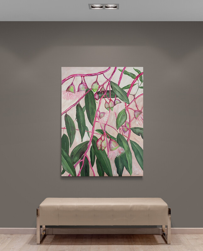 Leather Bench Seat In Spotlit Hallway 2