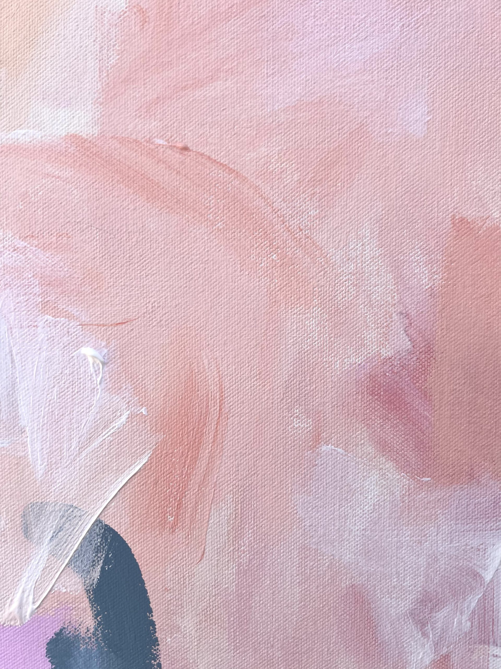 Hot Summer Rebecca Koerting Blue Modern Abstract Detail 1