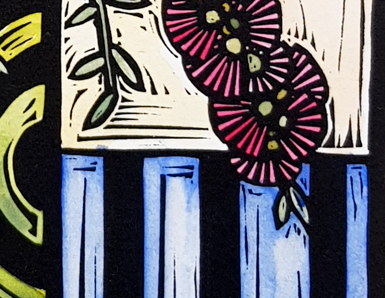 Retro Vase 2 By Nicola Cowie Watercolour