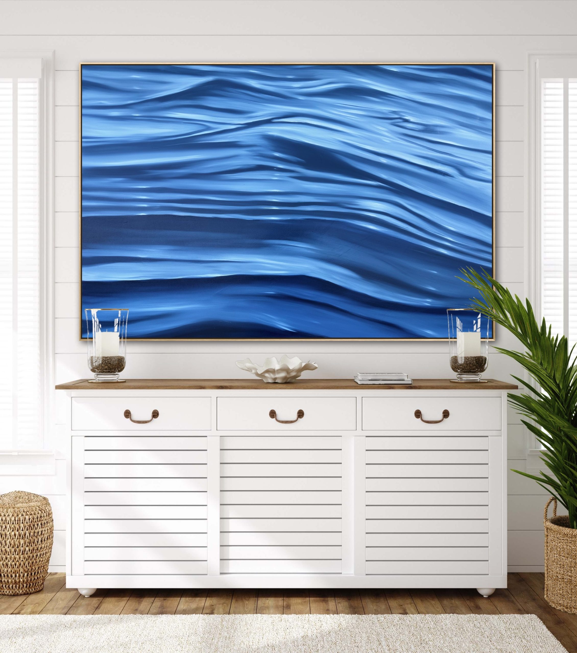 Alanah Jarvis Ocean Art Sideboard Art