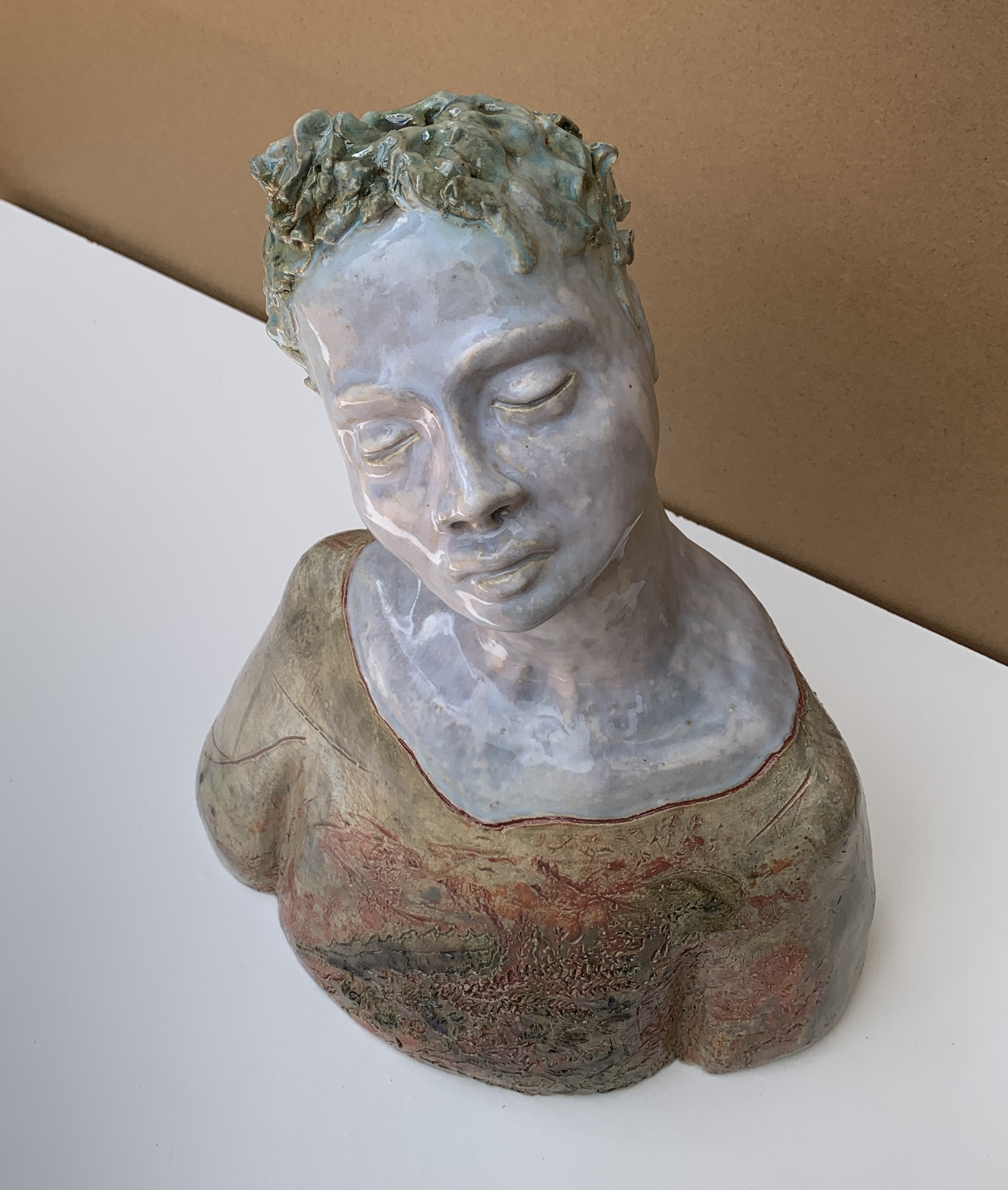 Kim Rees Adeline Sculpture Abpve