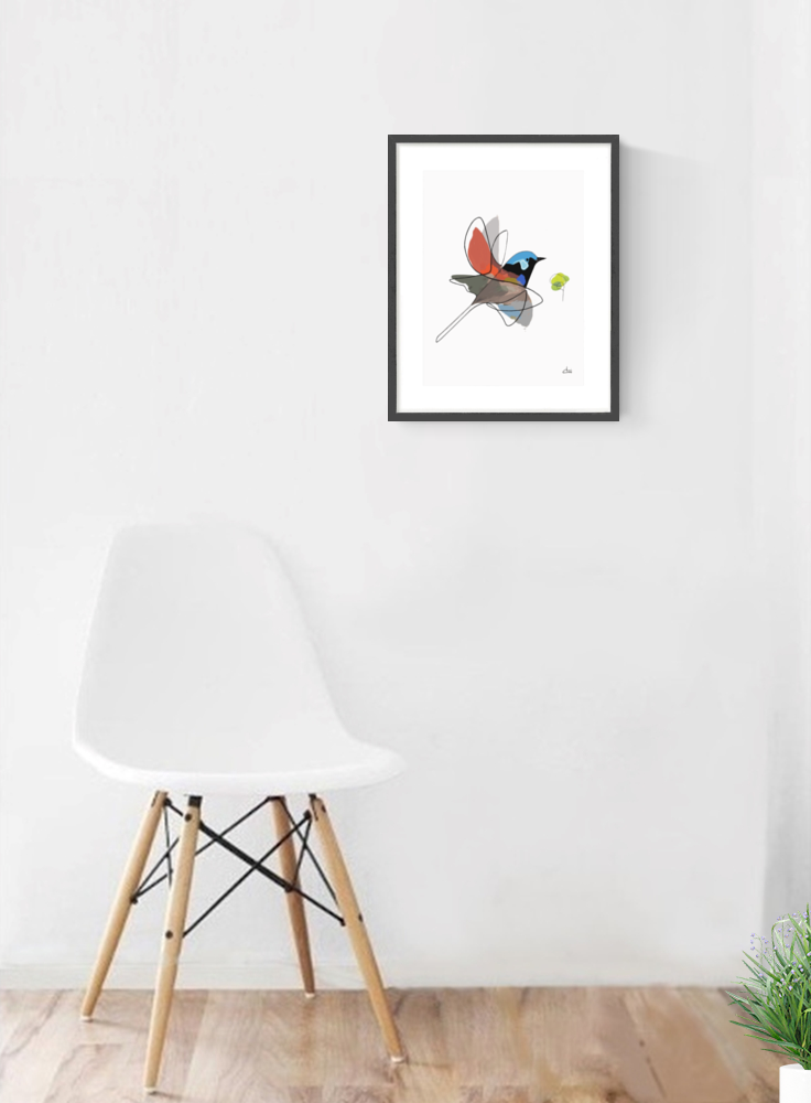 Truemotion Fairywren Red Chair