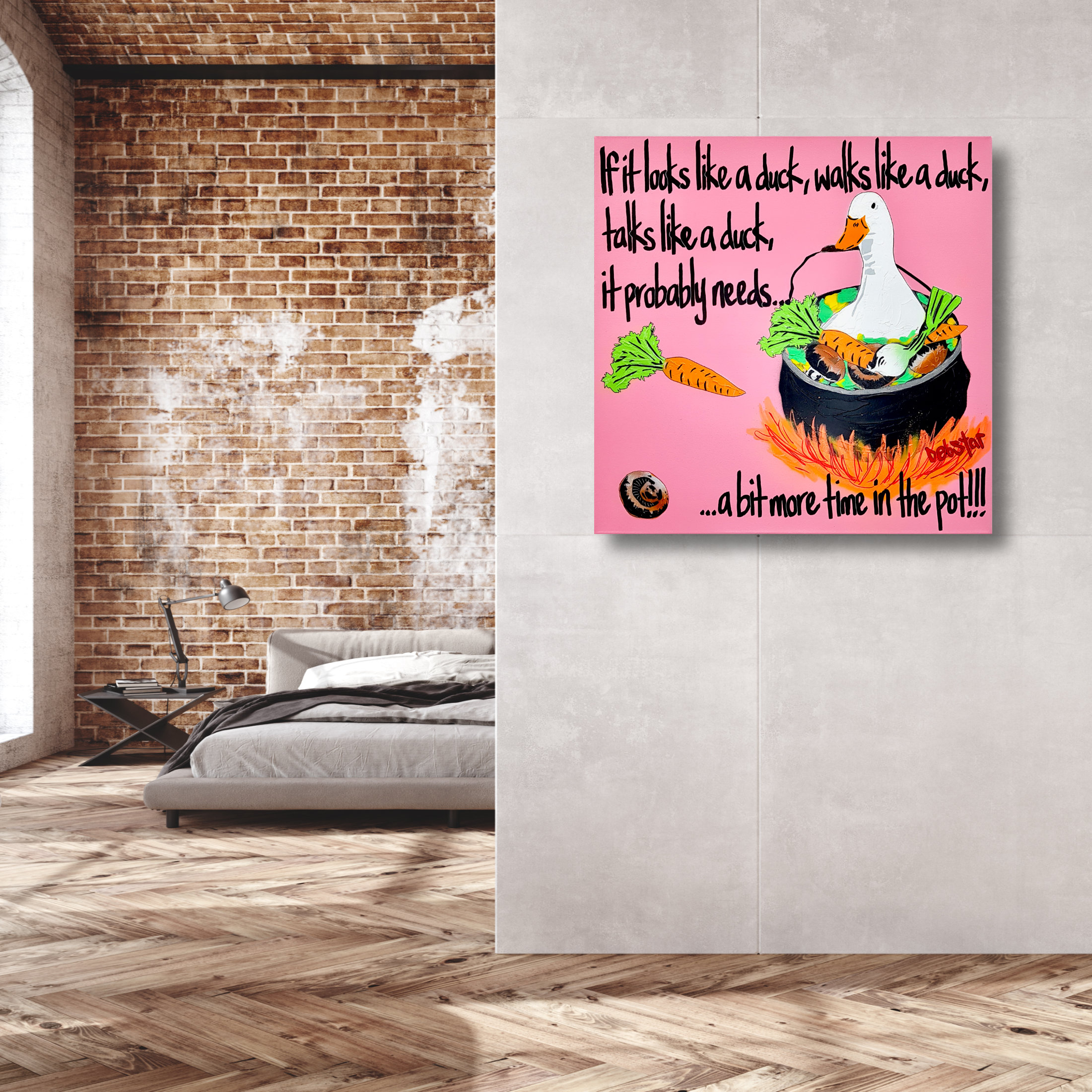 Loft Apartment, Industrial Style