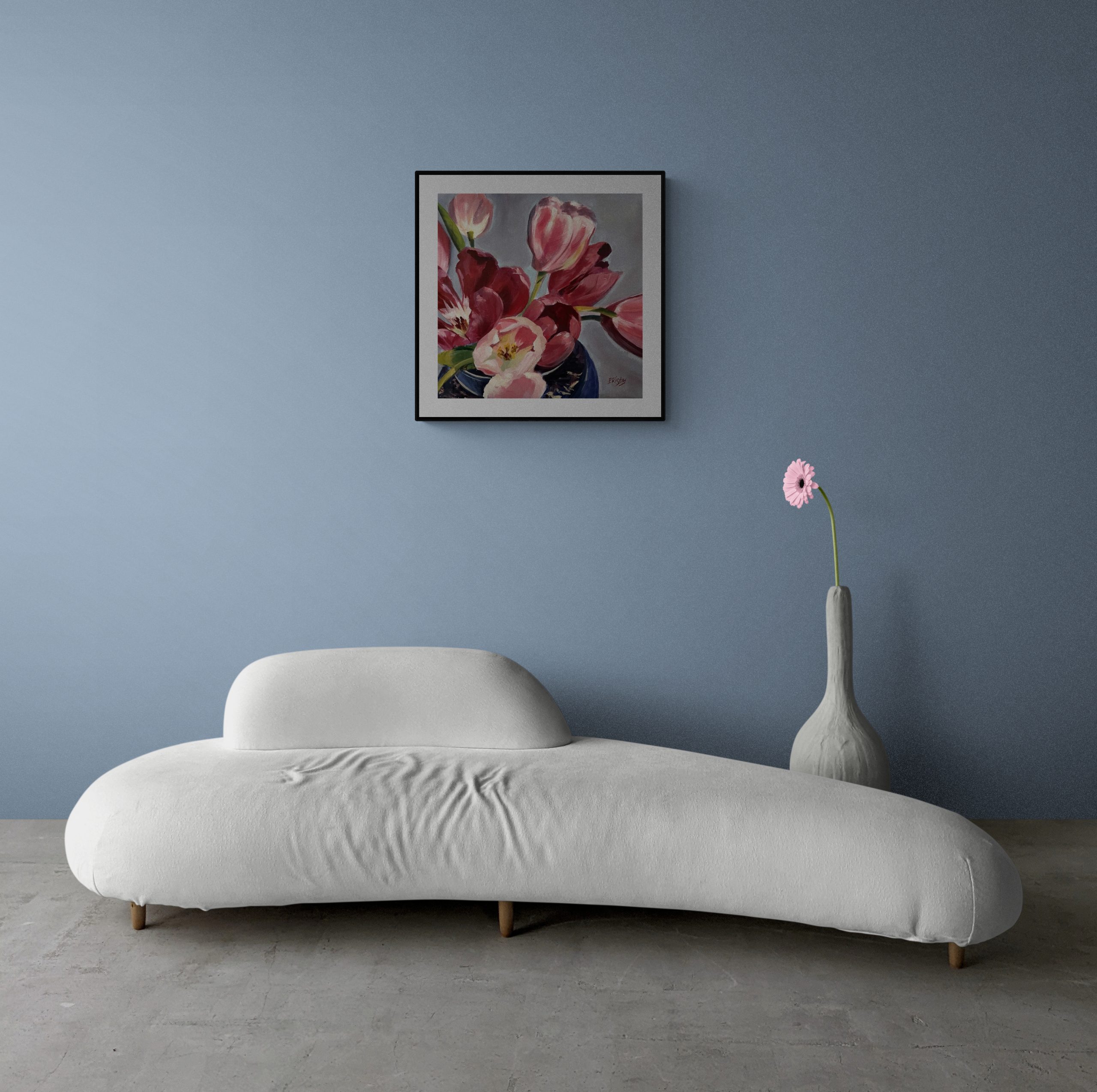 Modern Curved Chaise Sofa (4)