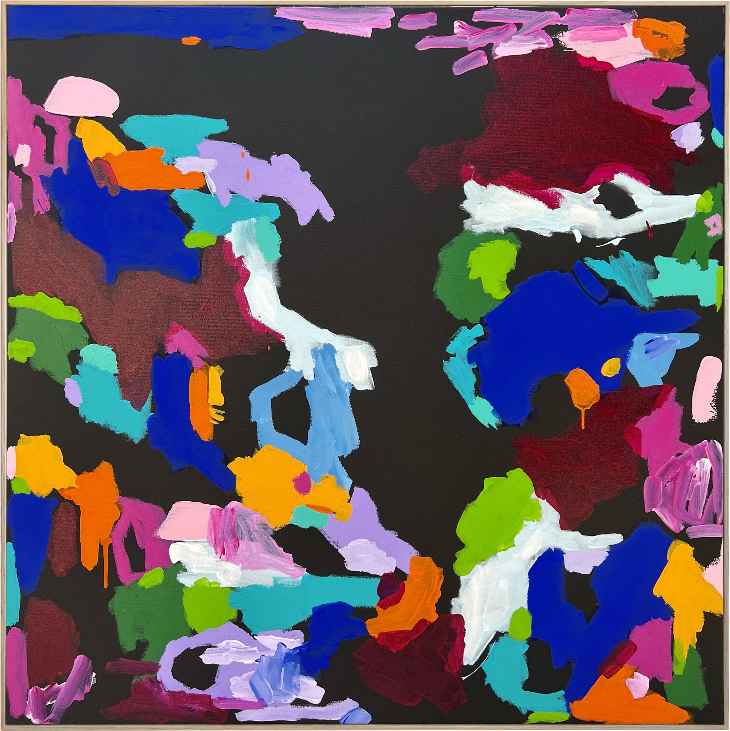 Connecting Rebecca Koerting Modern Abstract Framear