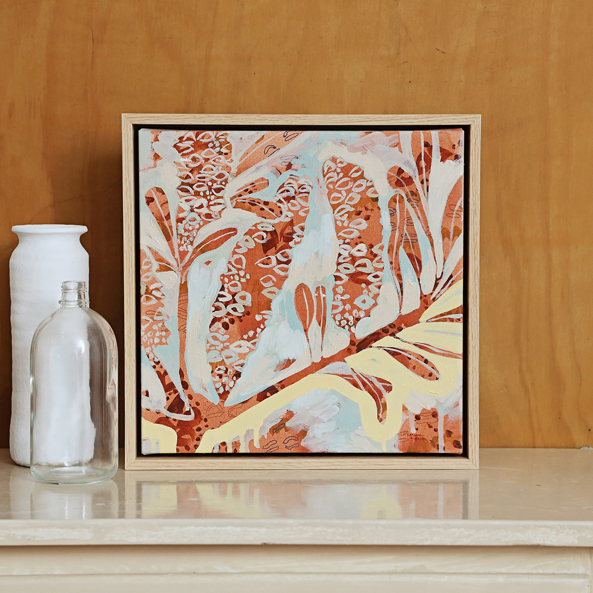 Lr 22 Coastal Banksia Muse Ii Smith & Brooks Art Abstract Landscape Floral Art Coastal Style Beach Interiors Ready To Hang Australian Art