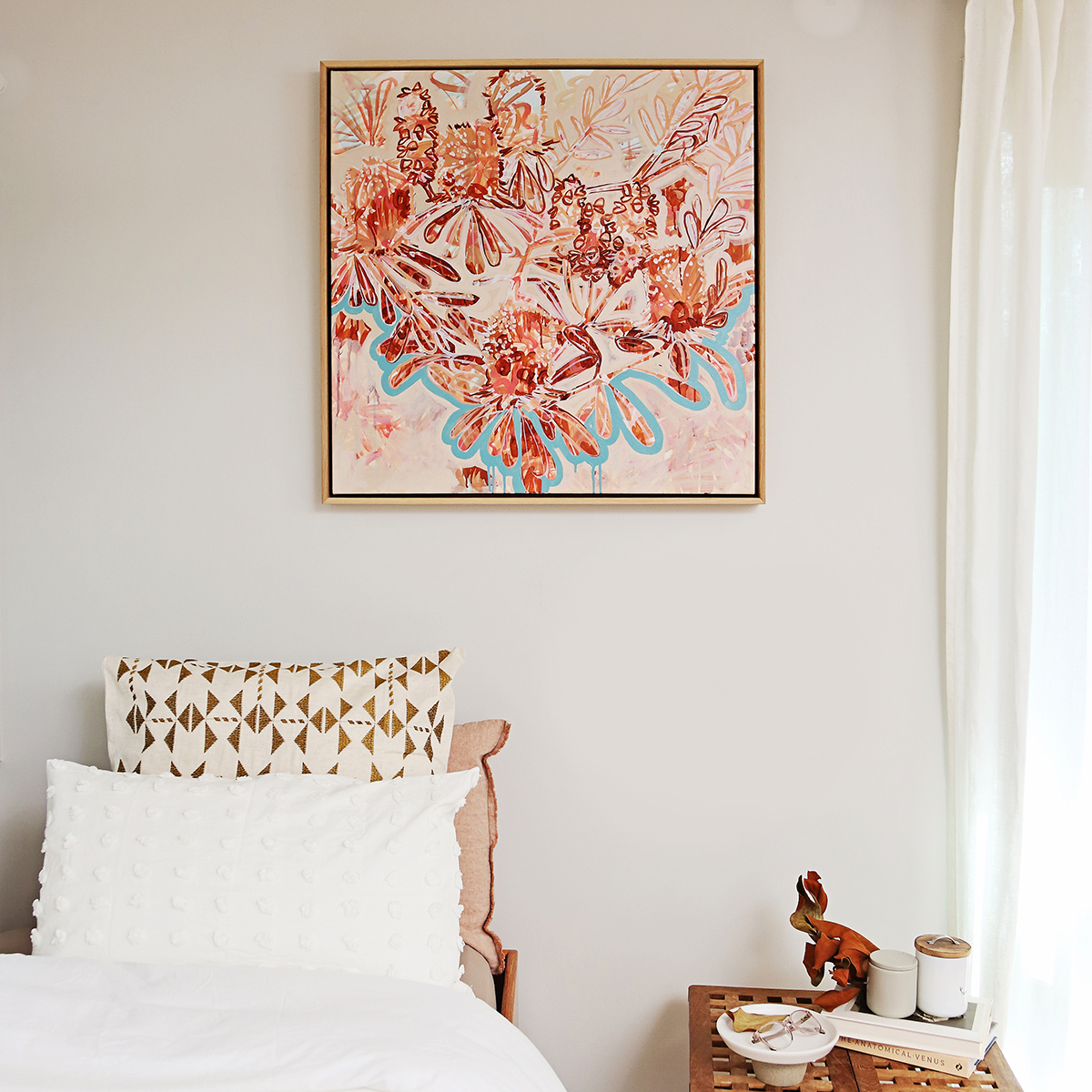 Lr 28 Coastal Banksia Form I Smith & Brooks Art Abstract Landscape Floral Art Coastal Style Beach Interiors Ready To Hang Australian Art