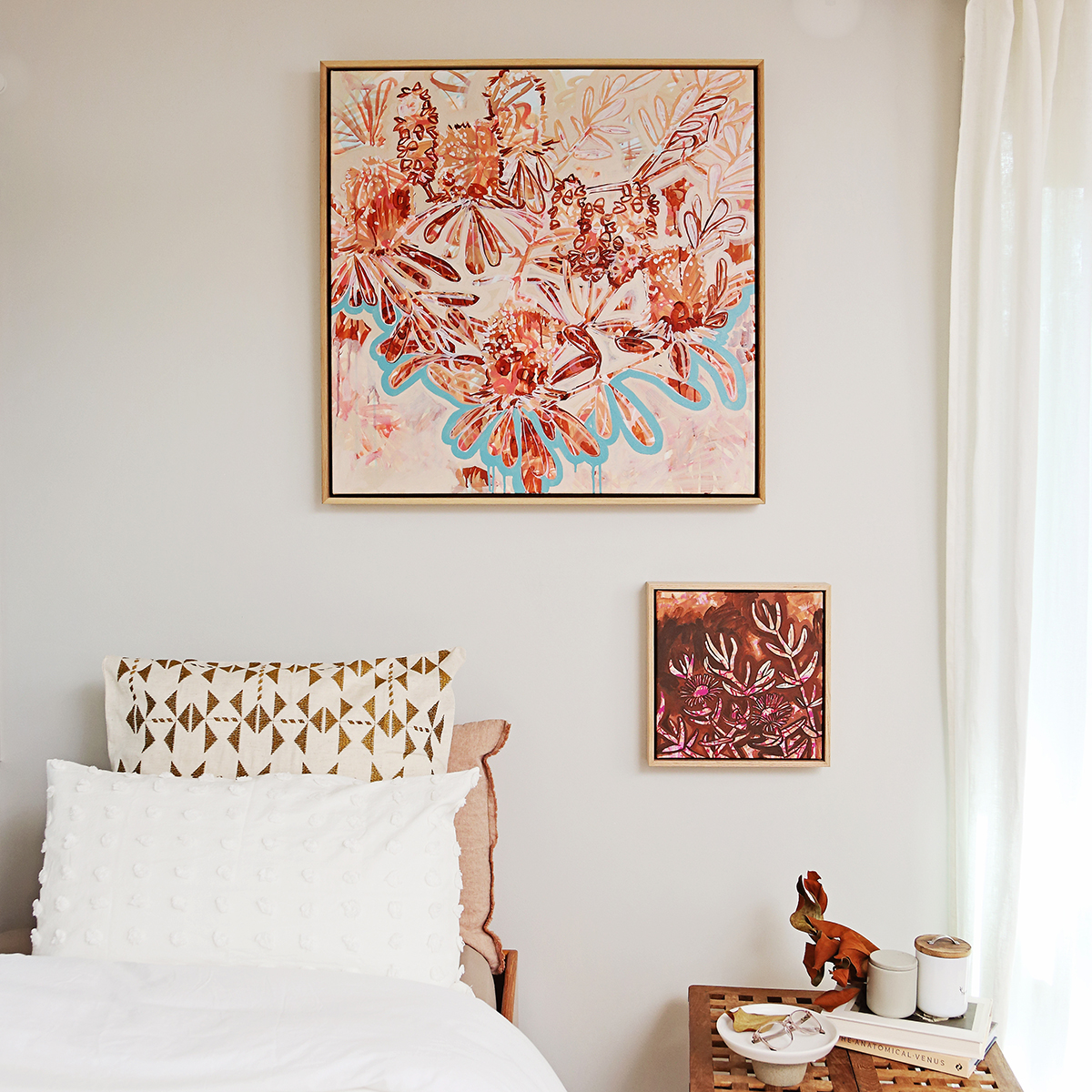 Lr 28 Coastal Artworks Smith & Brooks Art Abstract Landscape Floral Art Coastal Style Beach Interiors Ready To Hang Australian Art