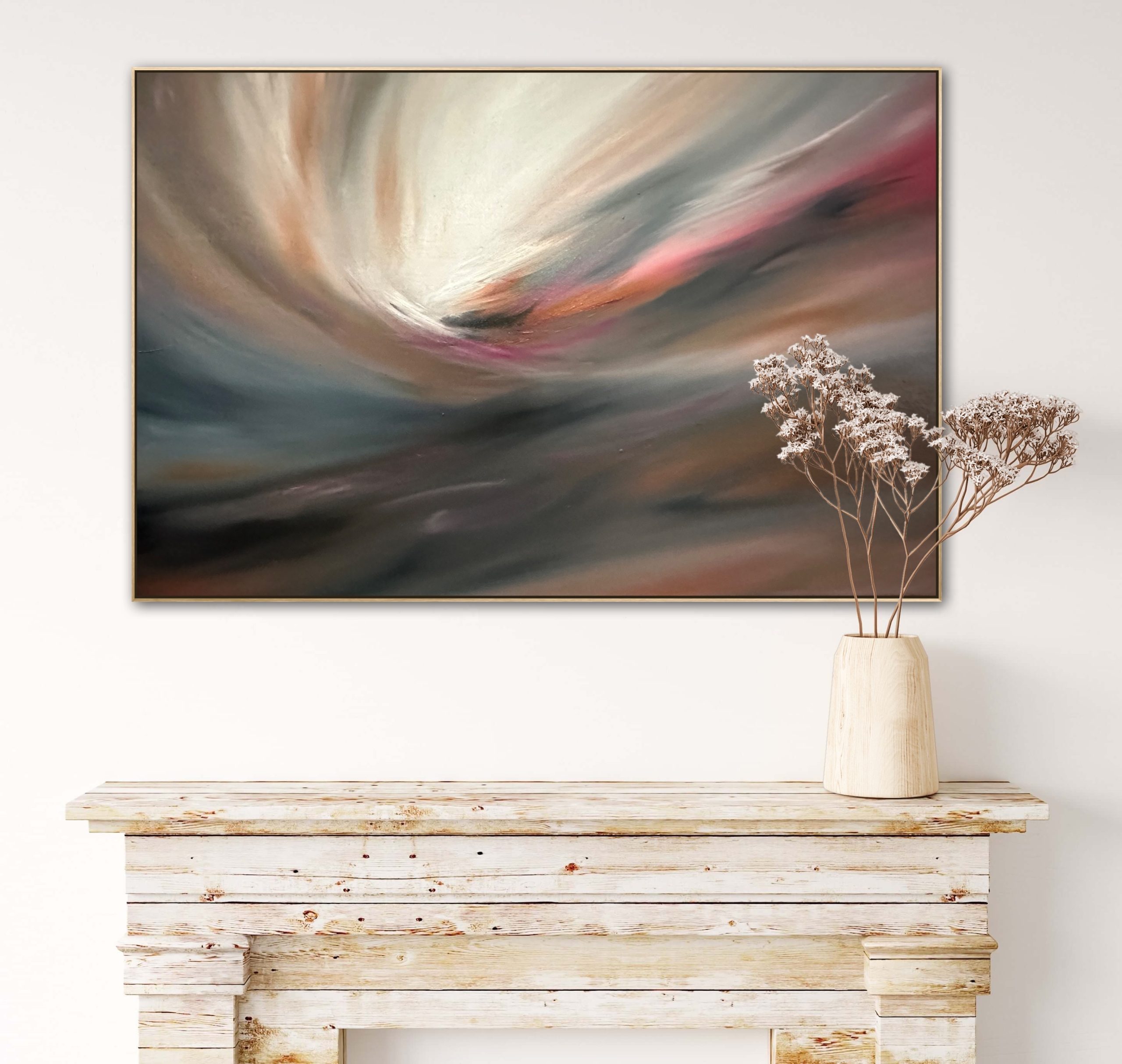 Infinite Energy Alanah Jarvis Abstract Art Side Board