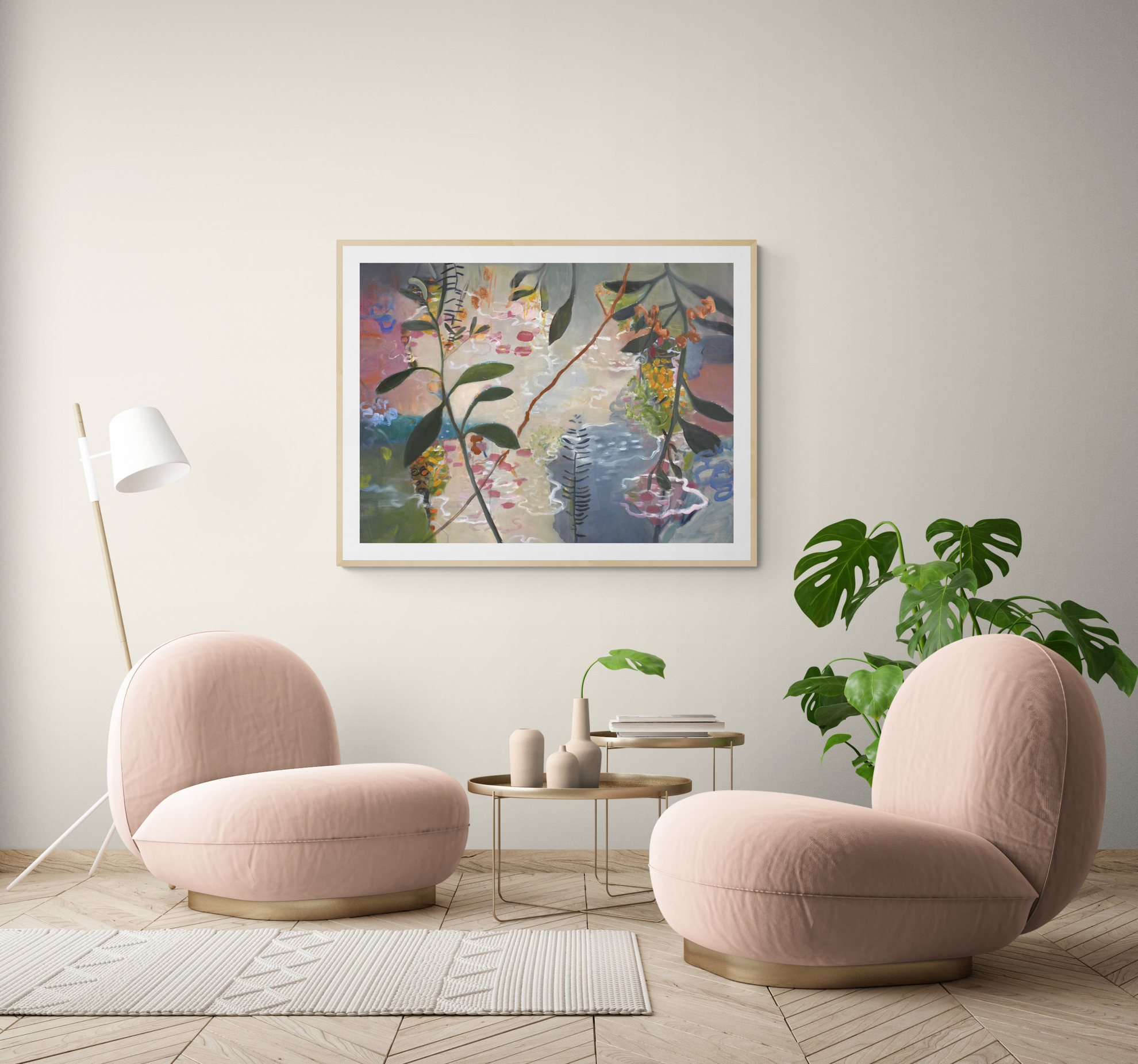 Modern Living Room With Comfy Chairs