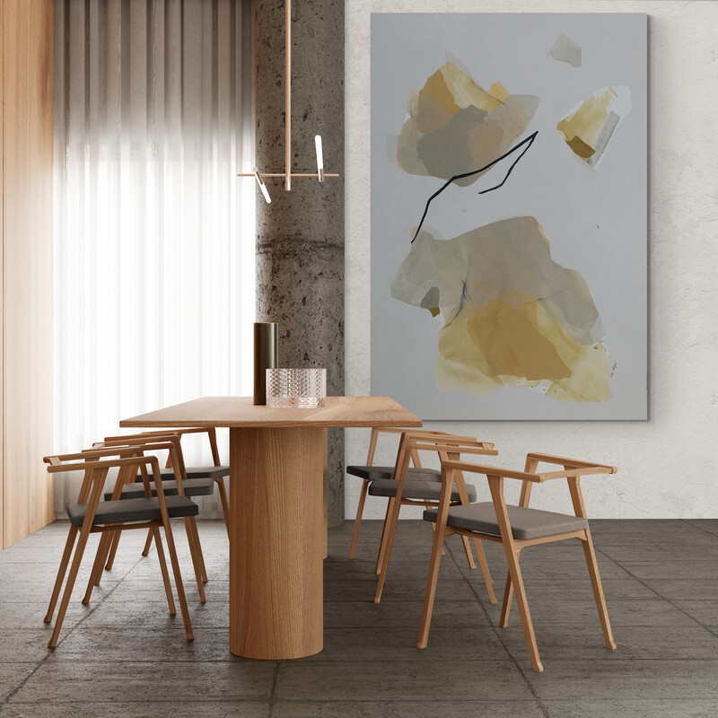 Dining Room With Modern Wooden Furniture 6