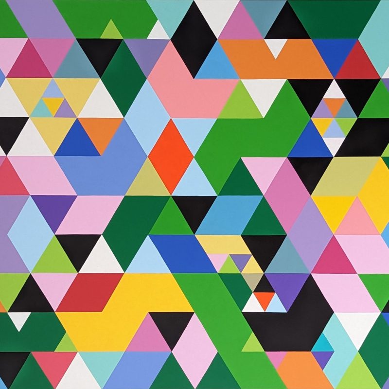 Min Ray Art Passion No.3 Geometric Paintings Art Lovers Australia