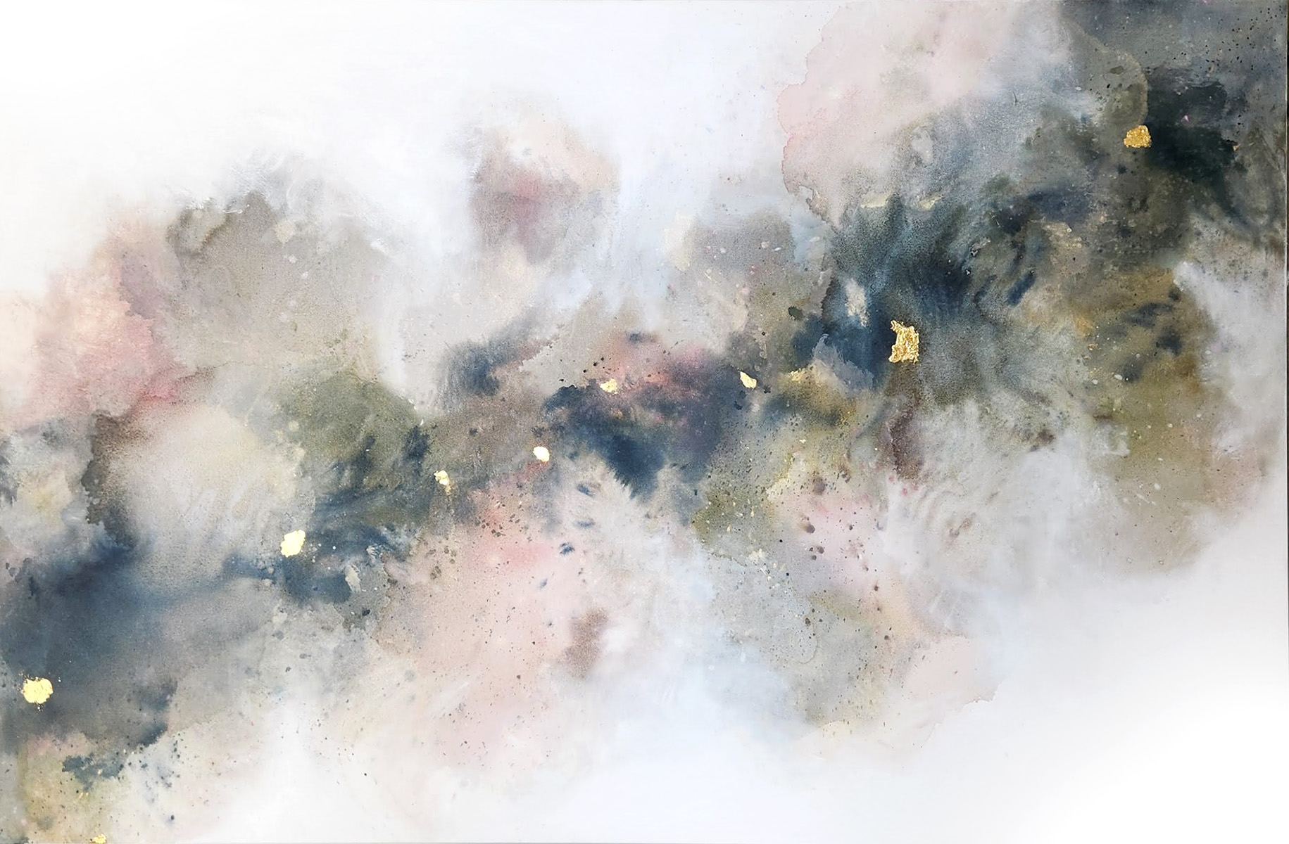 Inhale Exhale Horizontal Fern Siebler Art Lovers Australia