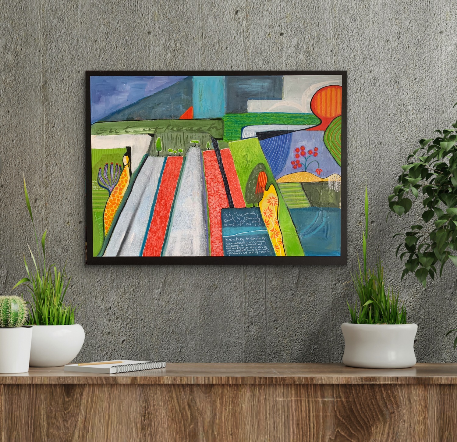 Out Of Reach Insitu Grey Wall (2)