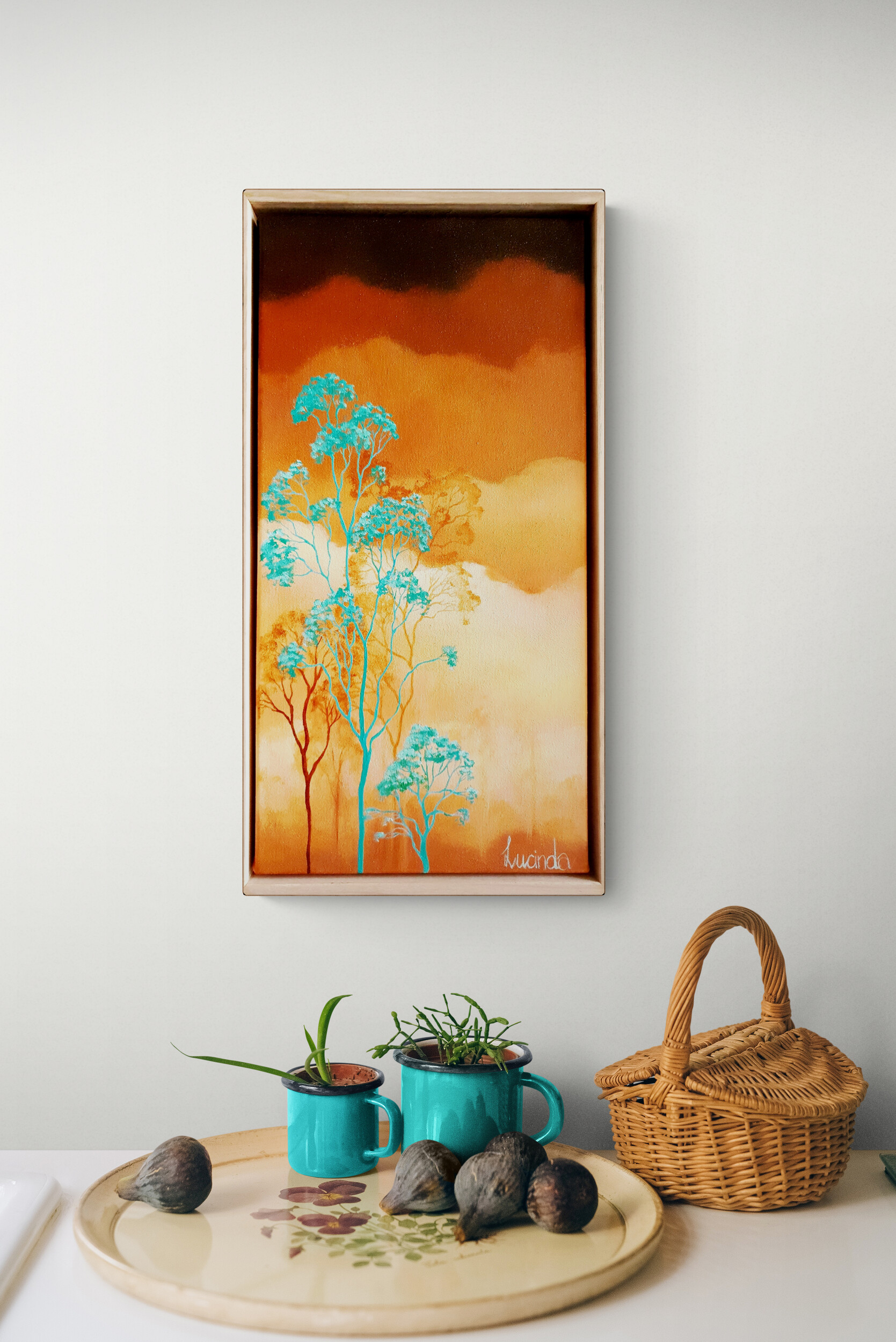 Warm Skies In Summer Lucinda Leveille Art 6