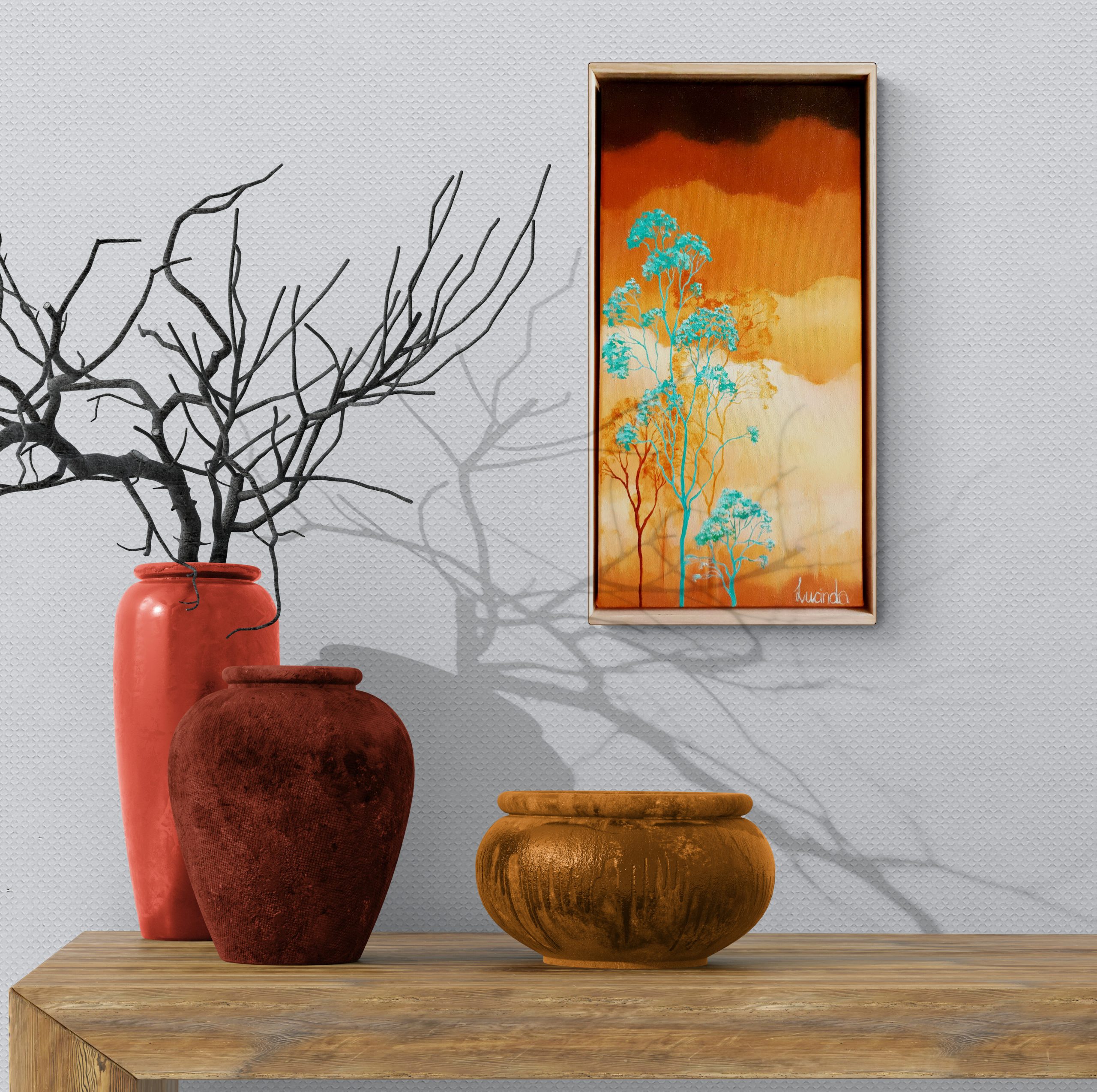 Warm Skies In Summer Lucinda Leveille Art 5