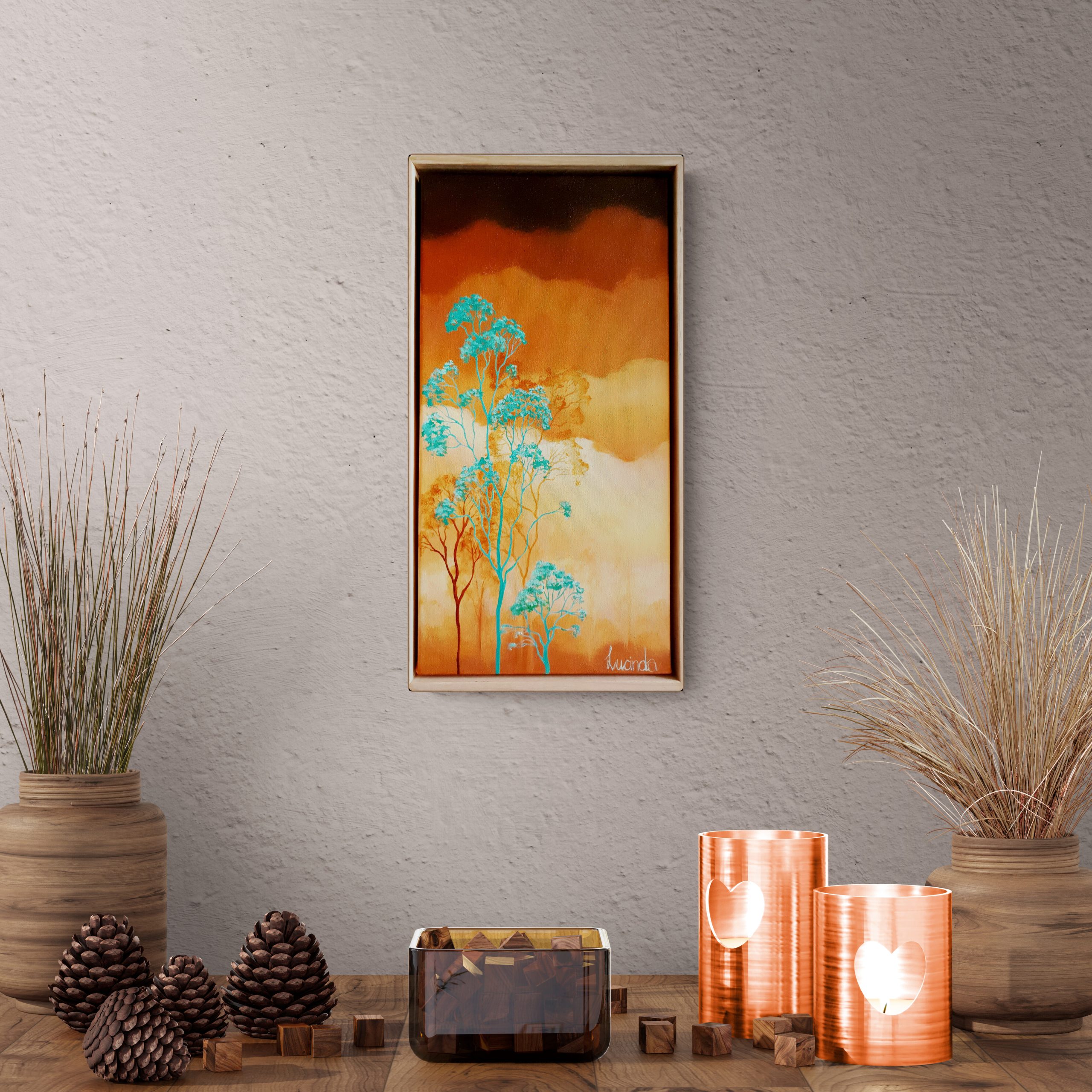 Warm Skies In Summer Lucinda Leveille Art 4