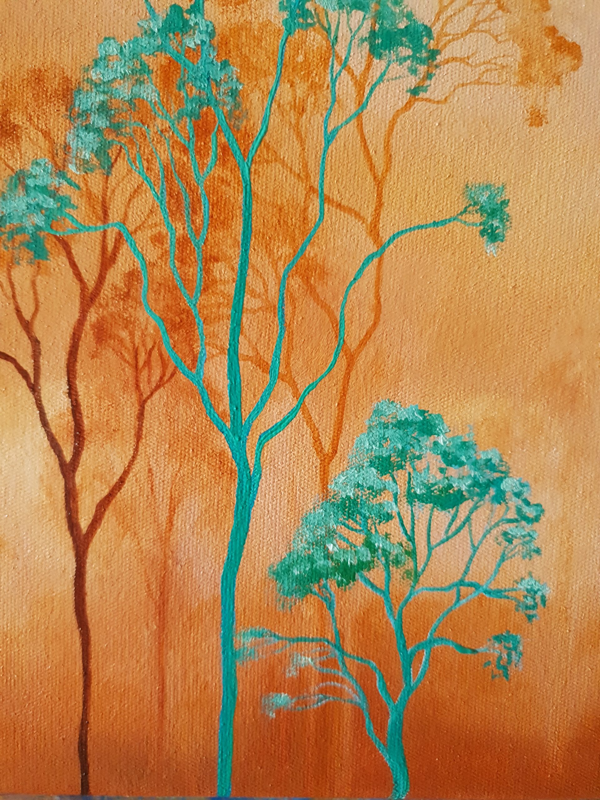 Warm Skies In Summer Lucinda Leveille Art 2