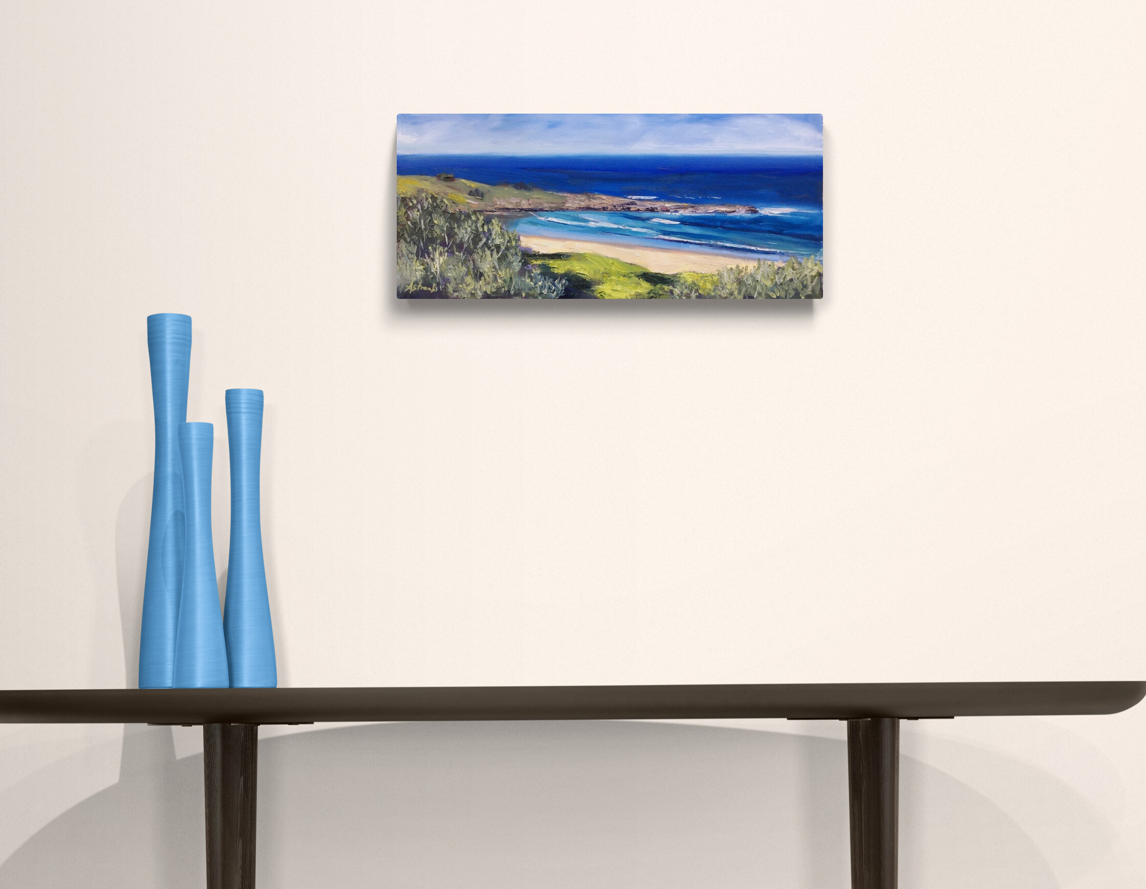 Stylish Ceramic Vases On Side Table (16)