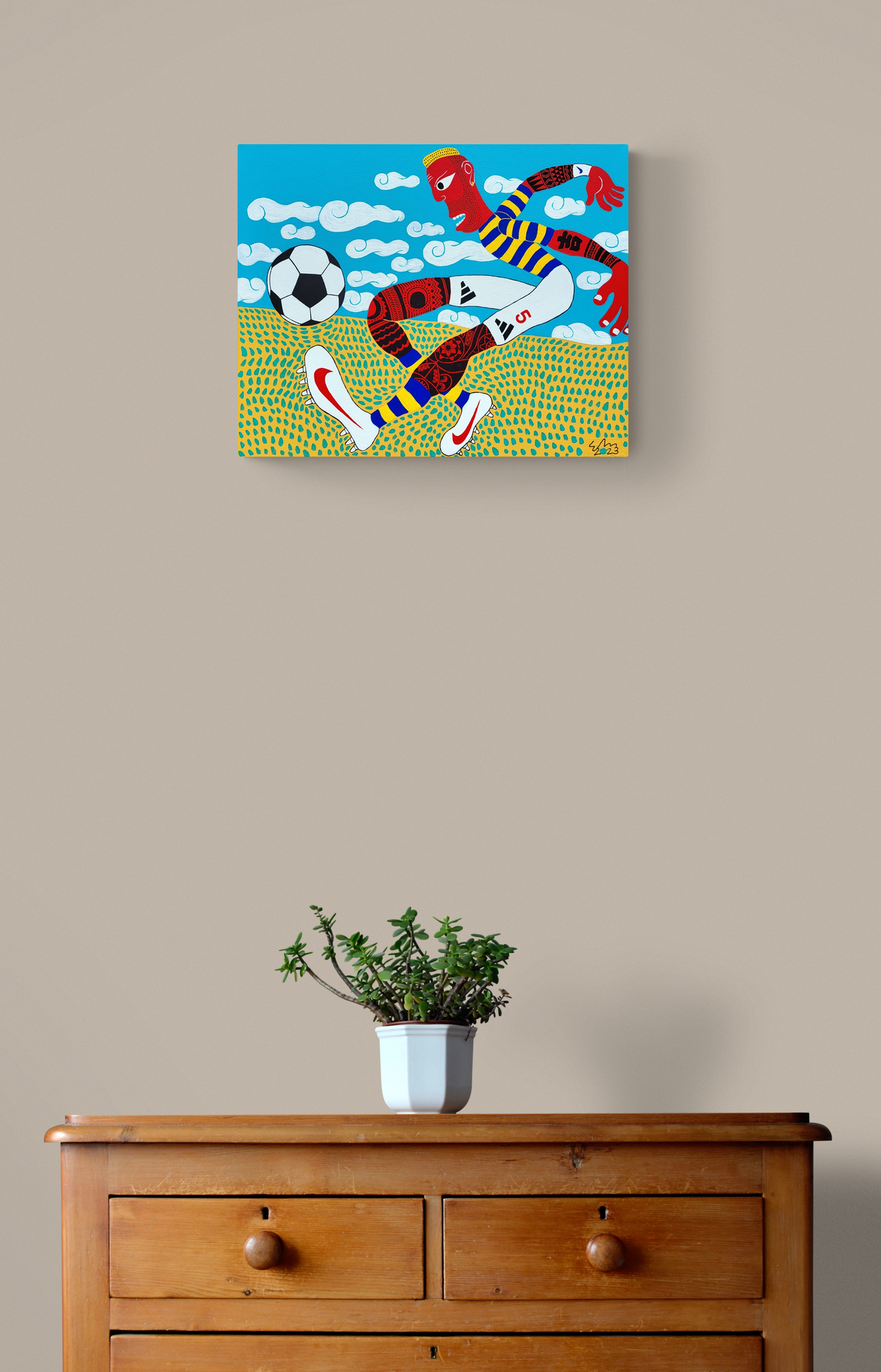 The Soccer Player With Tattoos 2023 Mockup (1)