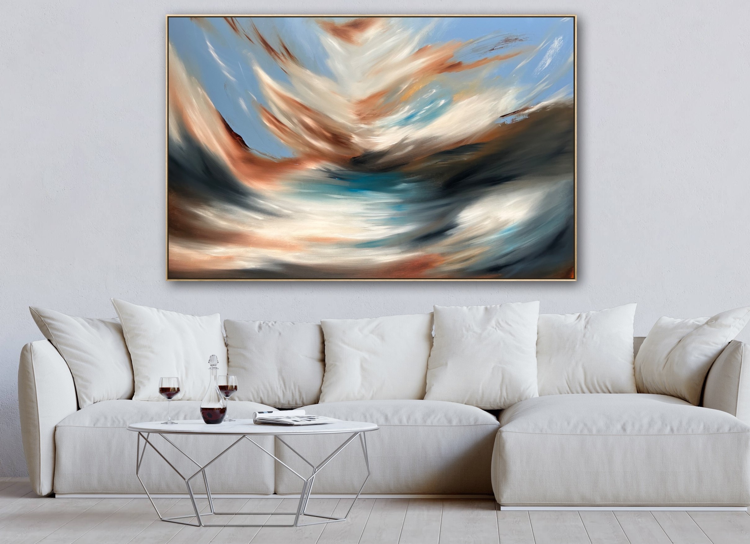 Alanah Jarvis Art Lounge Room Art