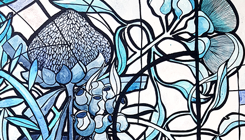 Blues By Nicola Cowie Waratah