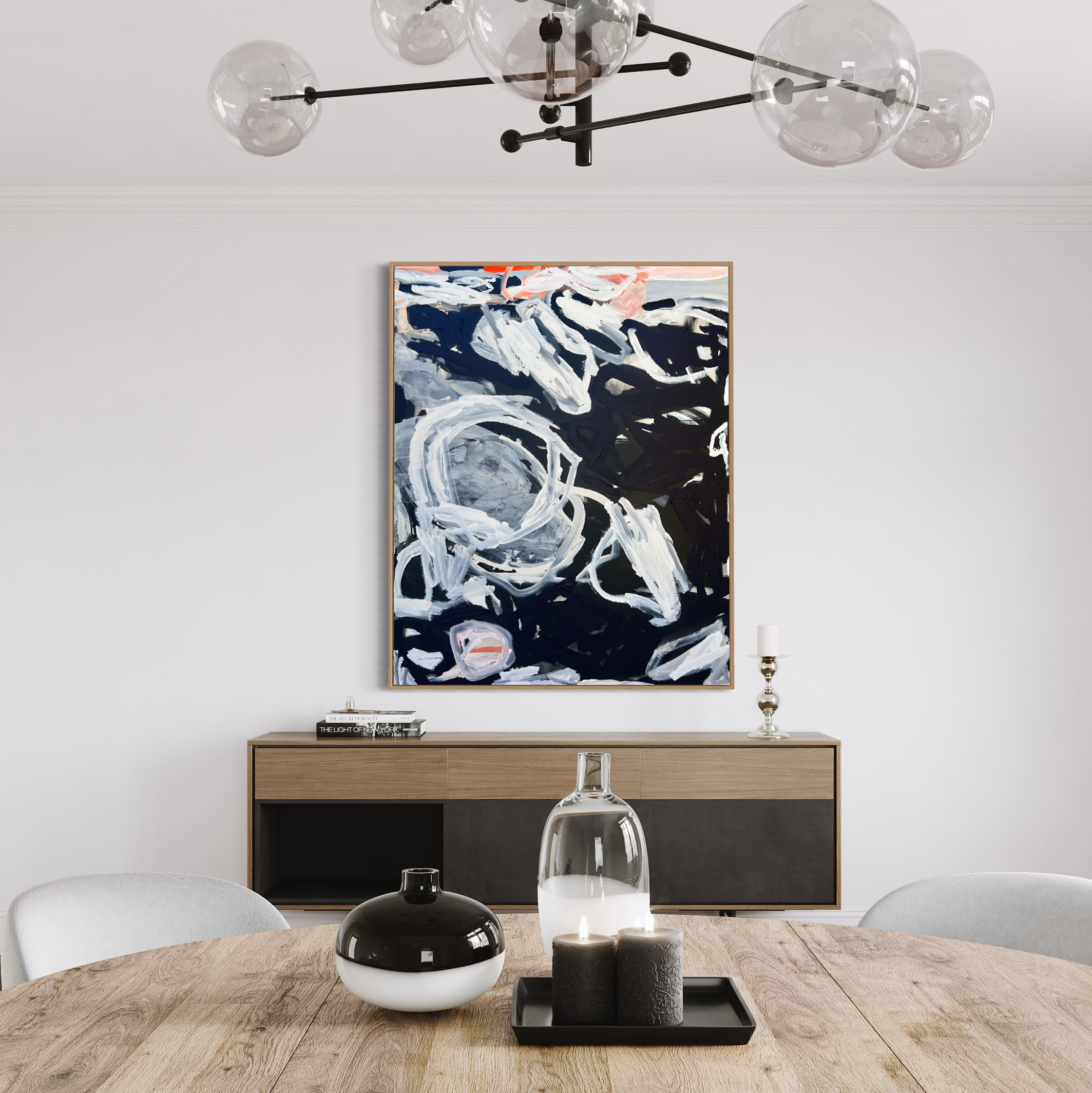 Pink Coral Rebecca Koerting Australian Contemporary Abstract