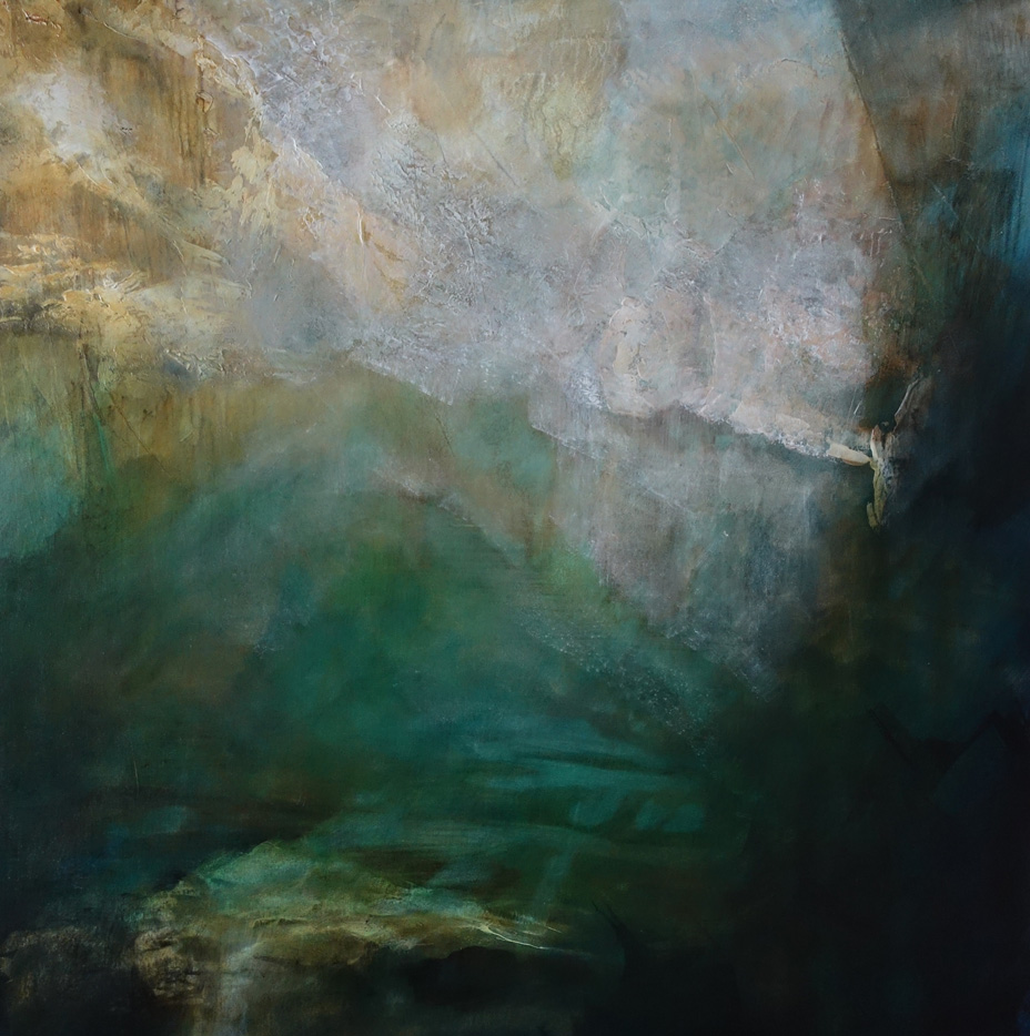 Patriciawalshstudio In Calm Water Acrylic On Canvas