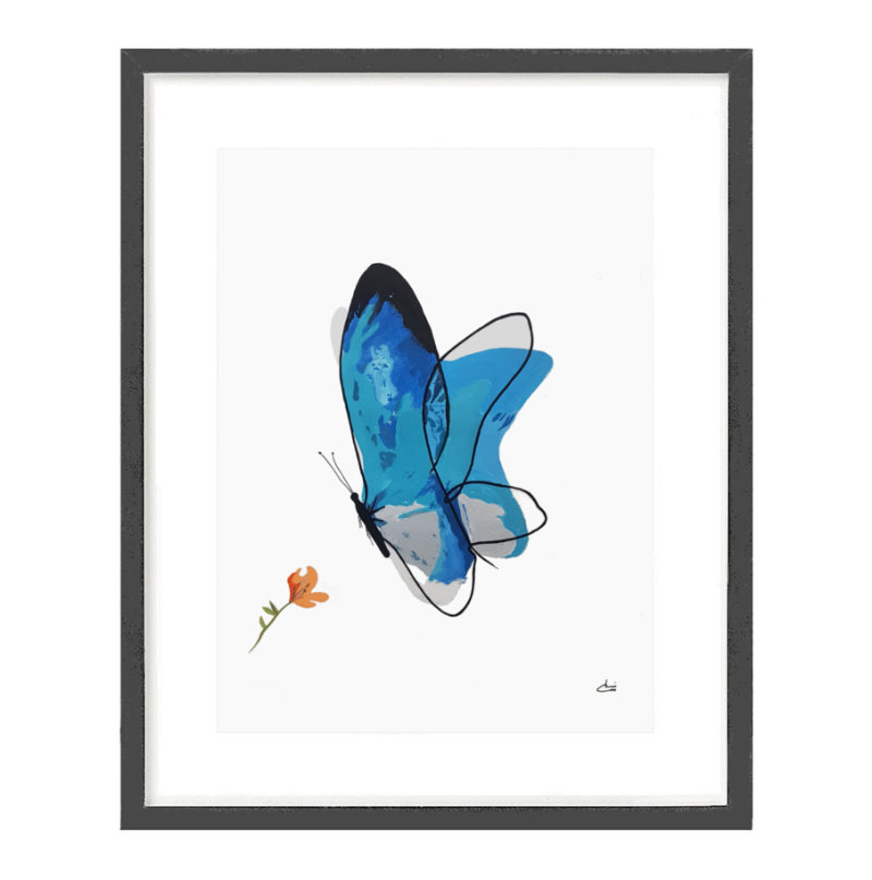 Truemotion Butterfly Ulysses (Framed)