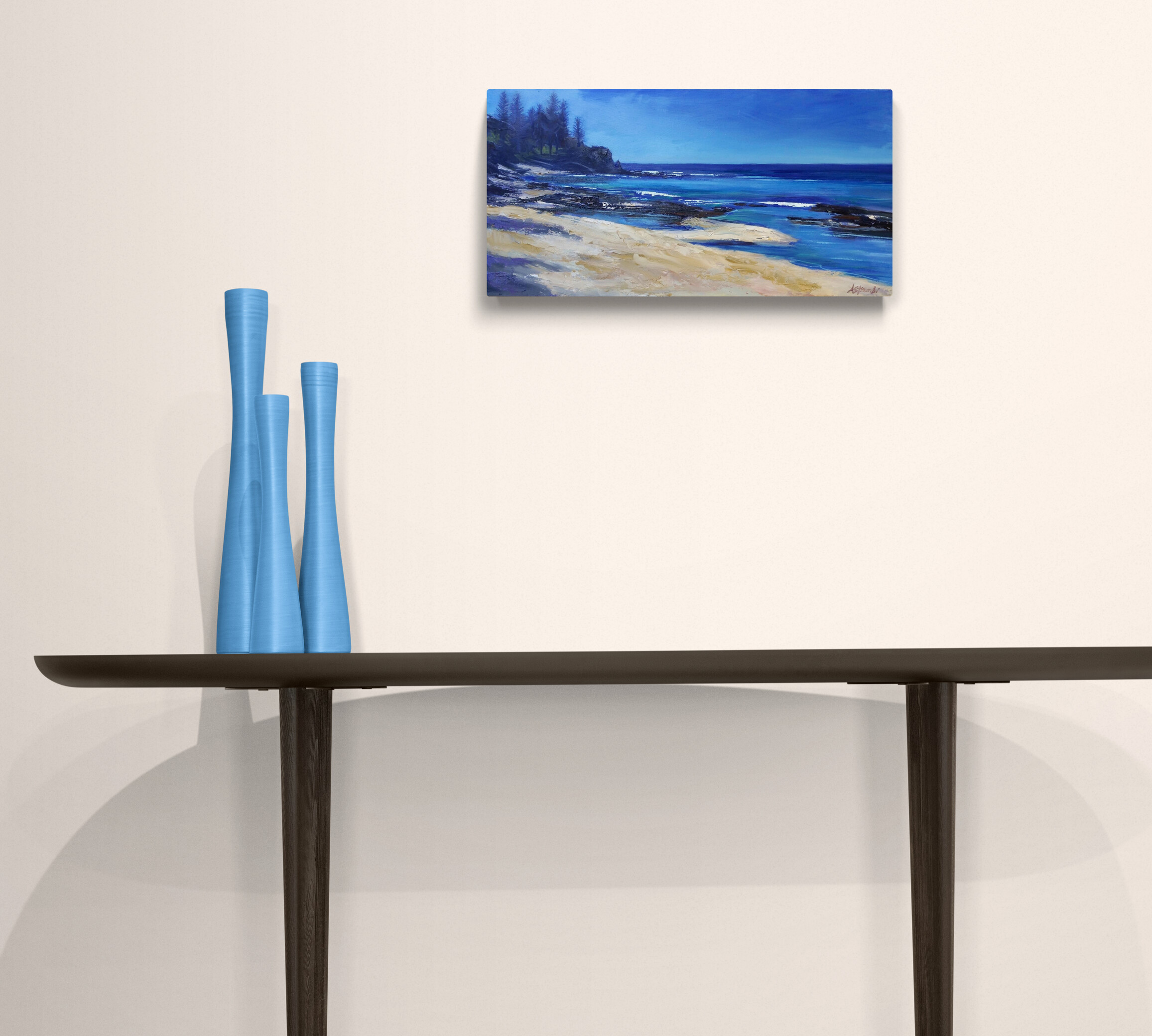 Stylish Ceramic Vases On Side Table (16)