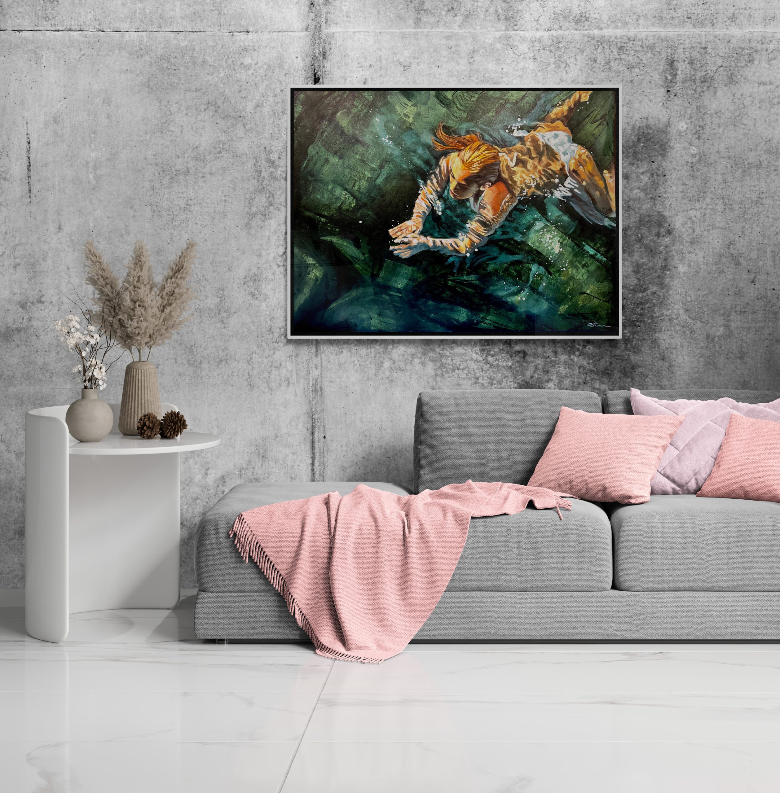 Dancing Shadows On Wall 1