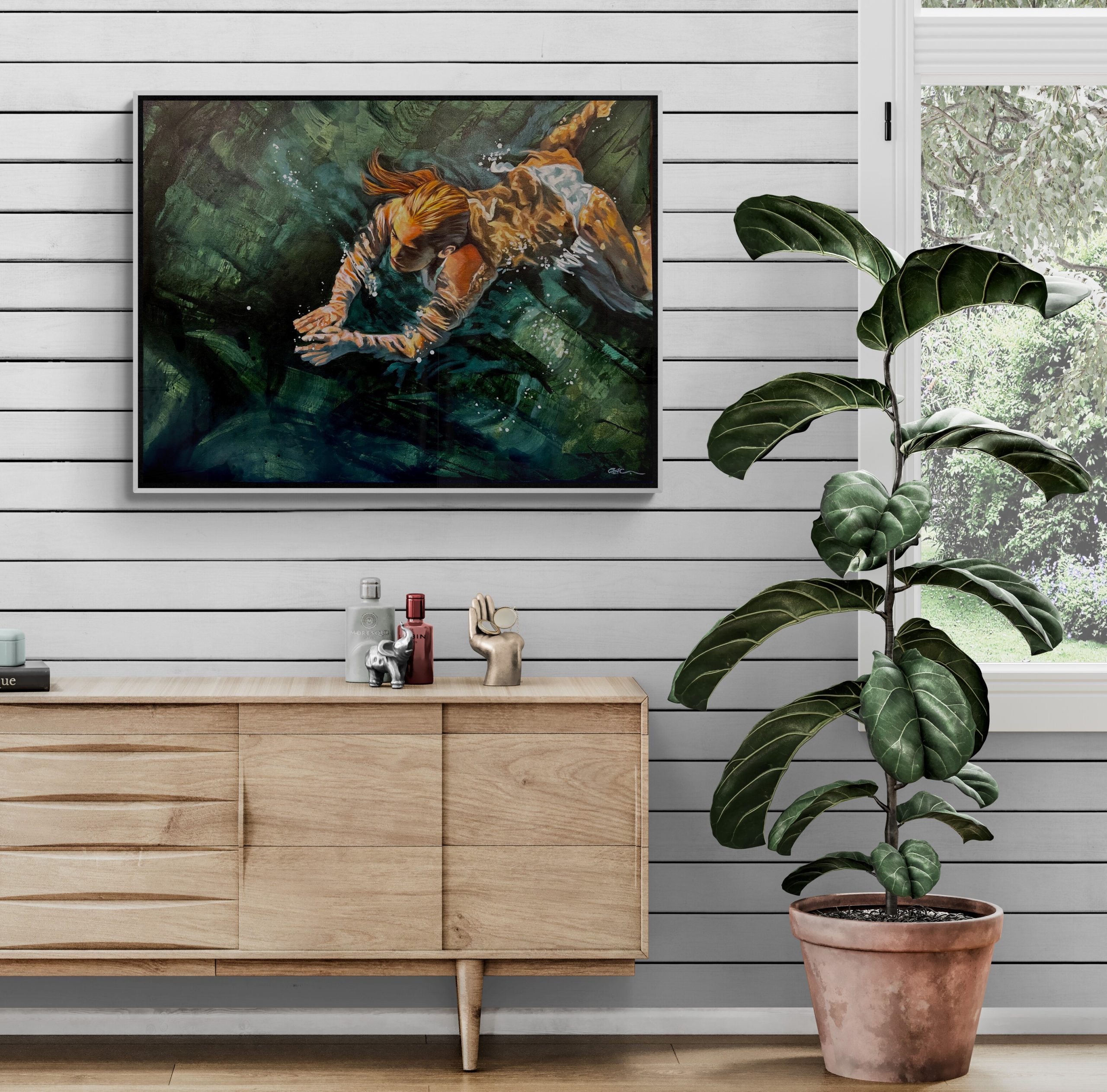 Dancing Shadows On Wall 3