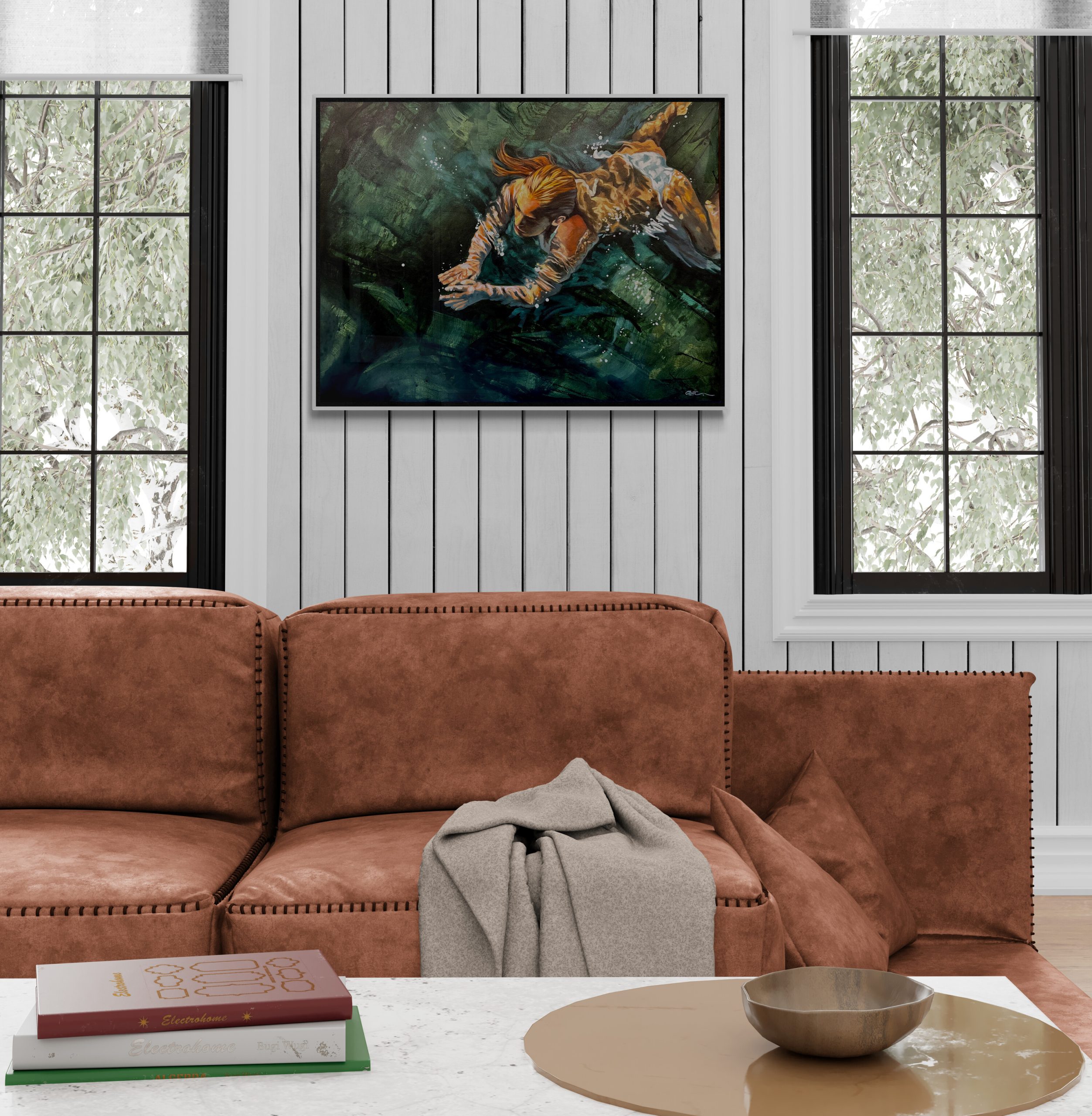 Dancing Shadows On Wall 4