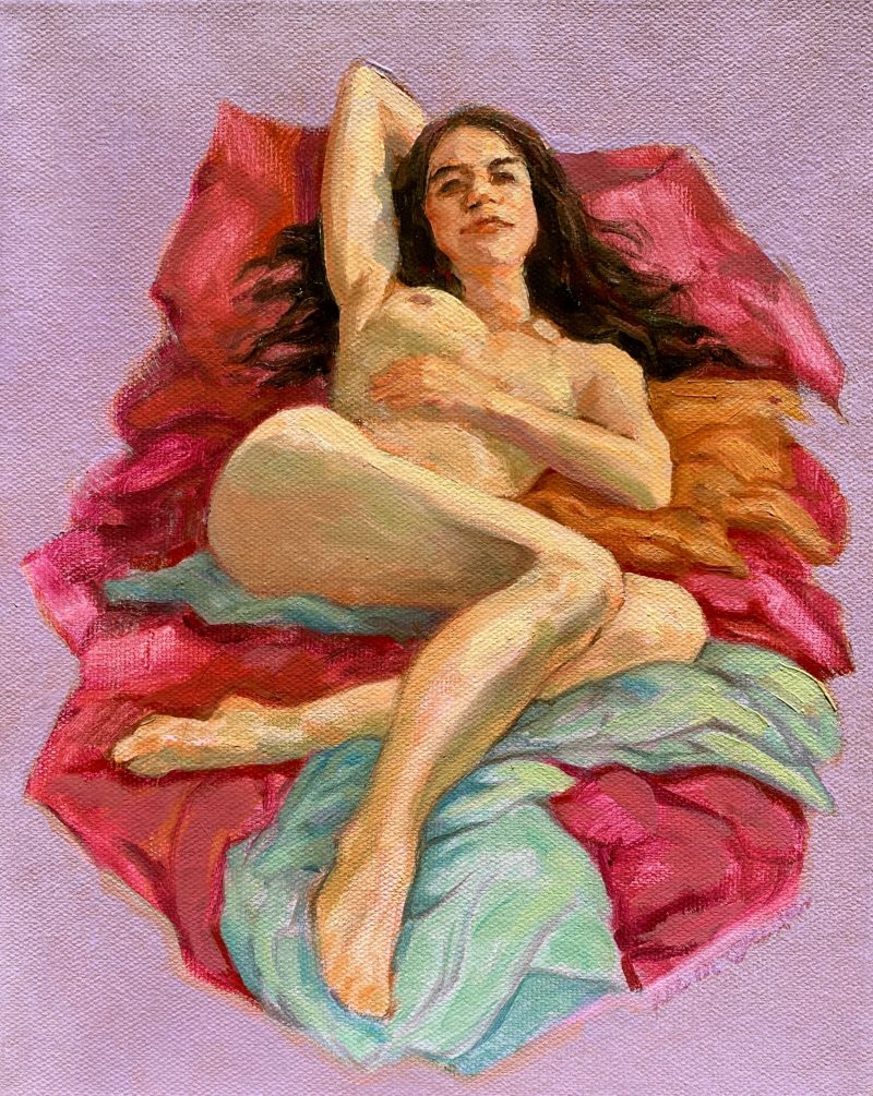 Female Nude reclining
