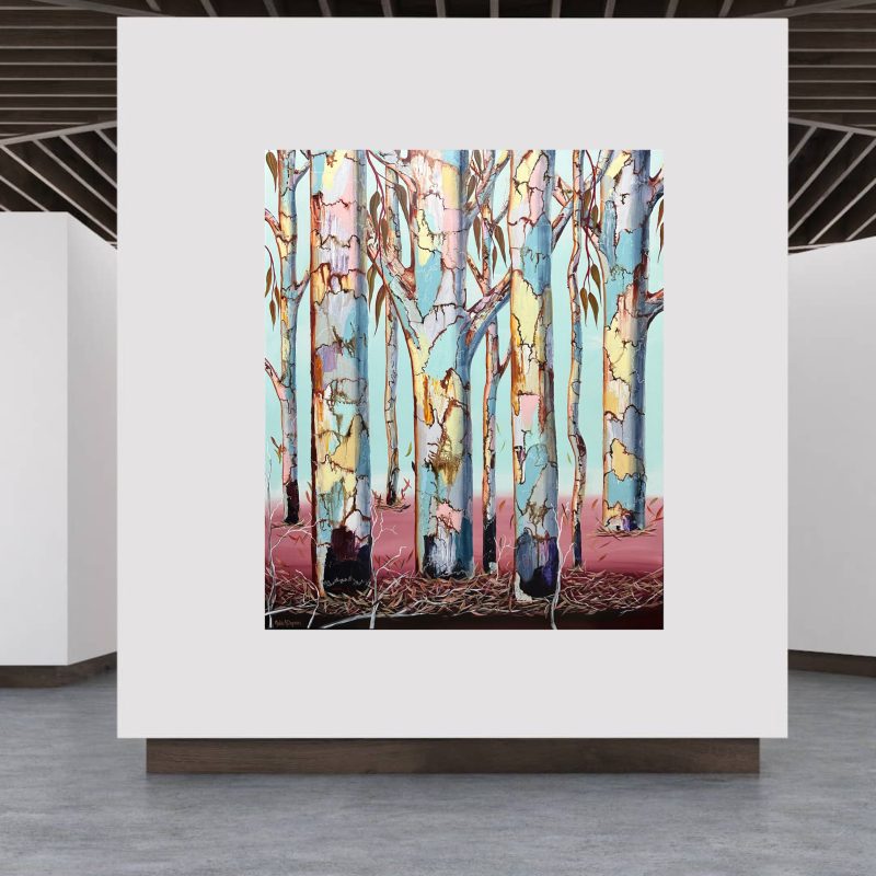 Calming Breezes – Colourful Tree Series