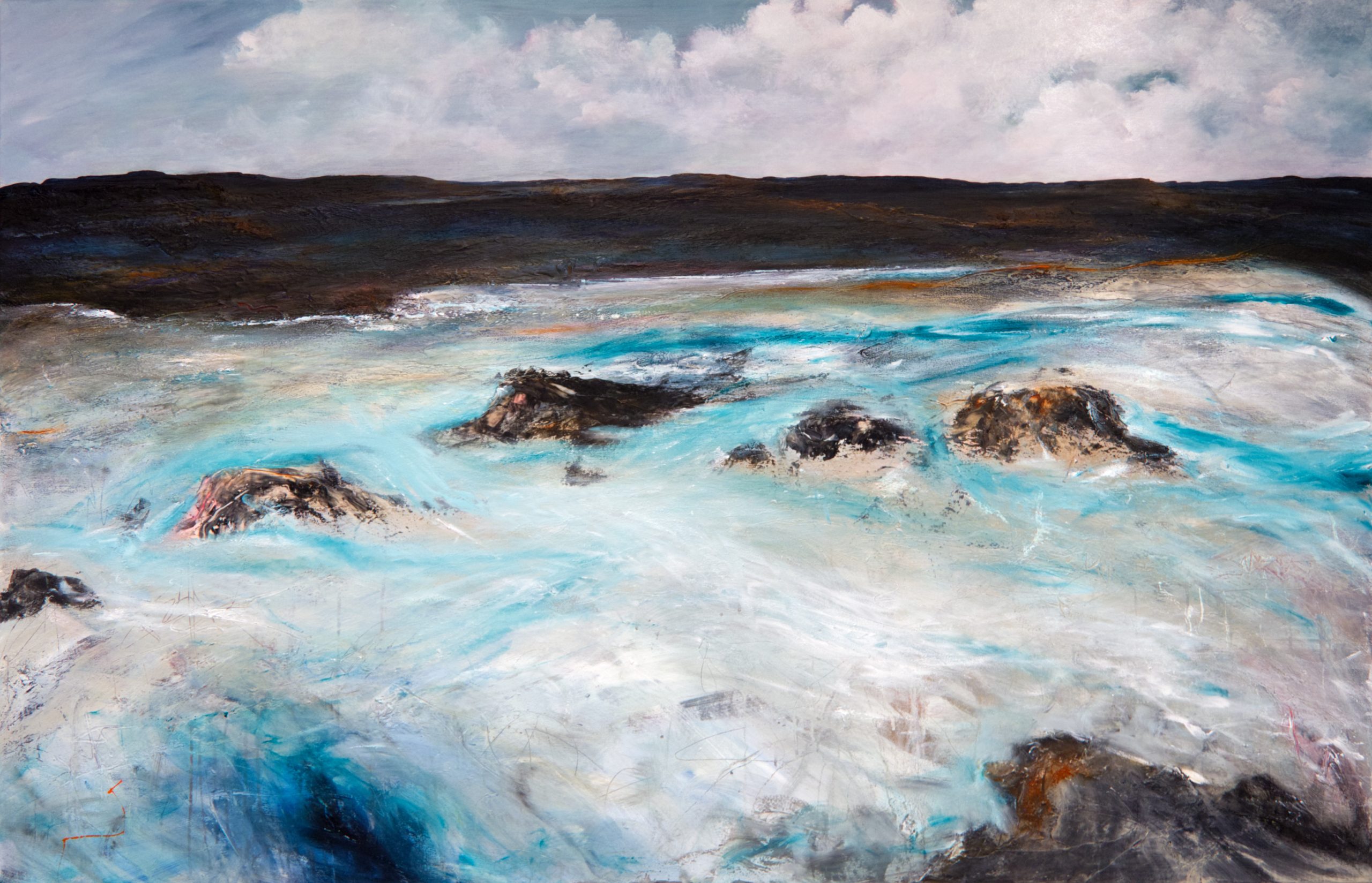 Tania Chanter Carressed By The Oceans Tears