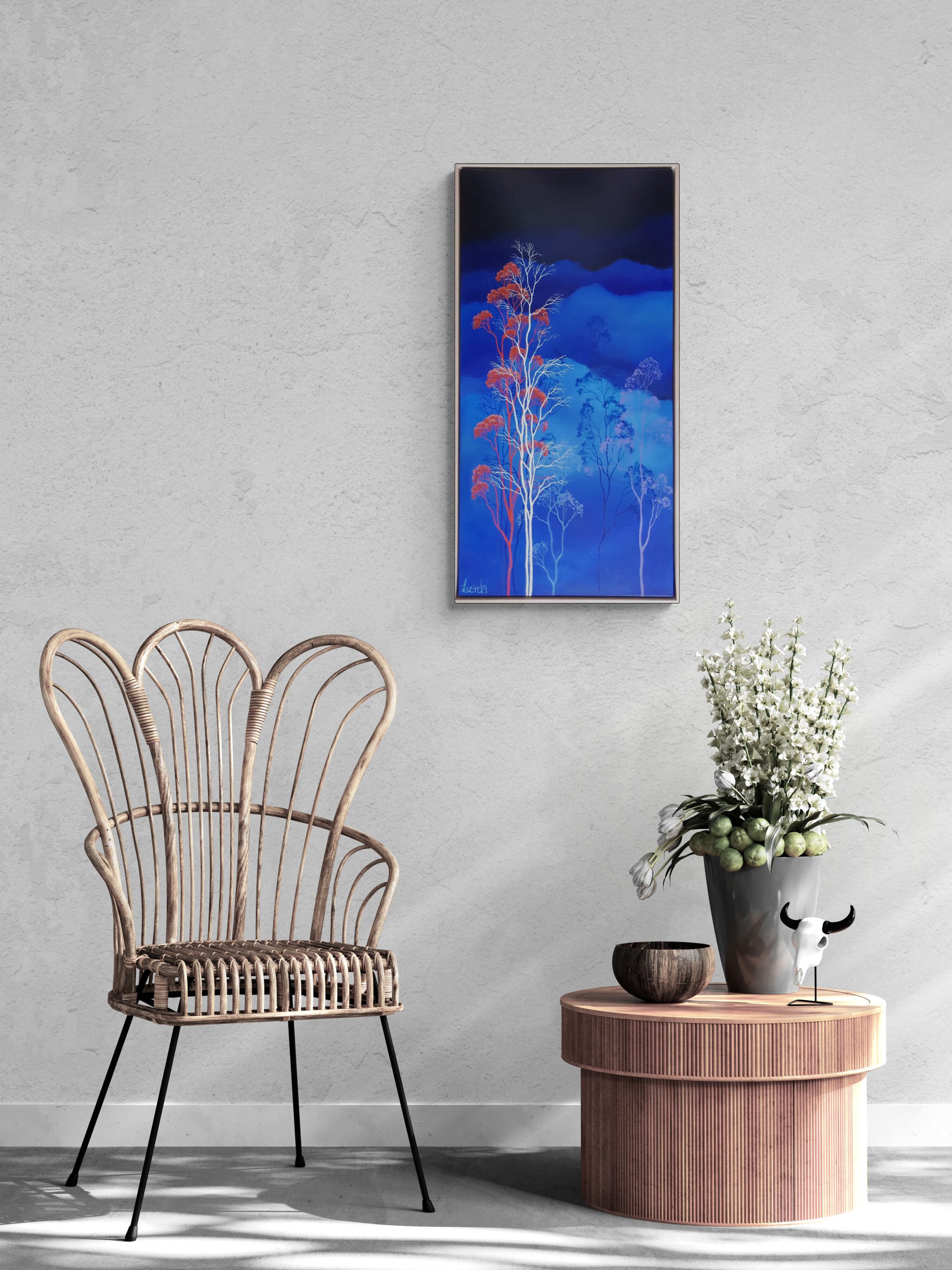 Deep Notes Of The Cobalt Sky Lucinda Leveille Art 8