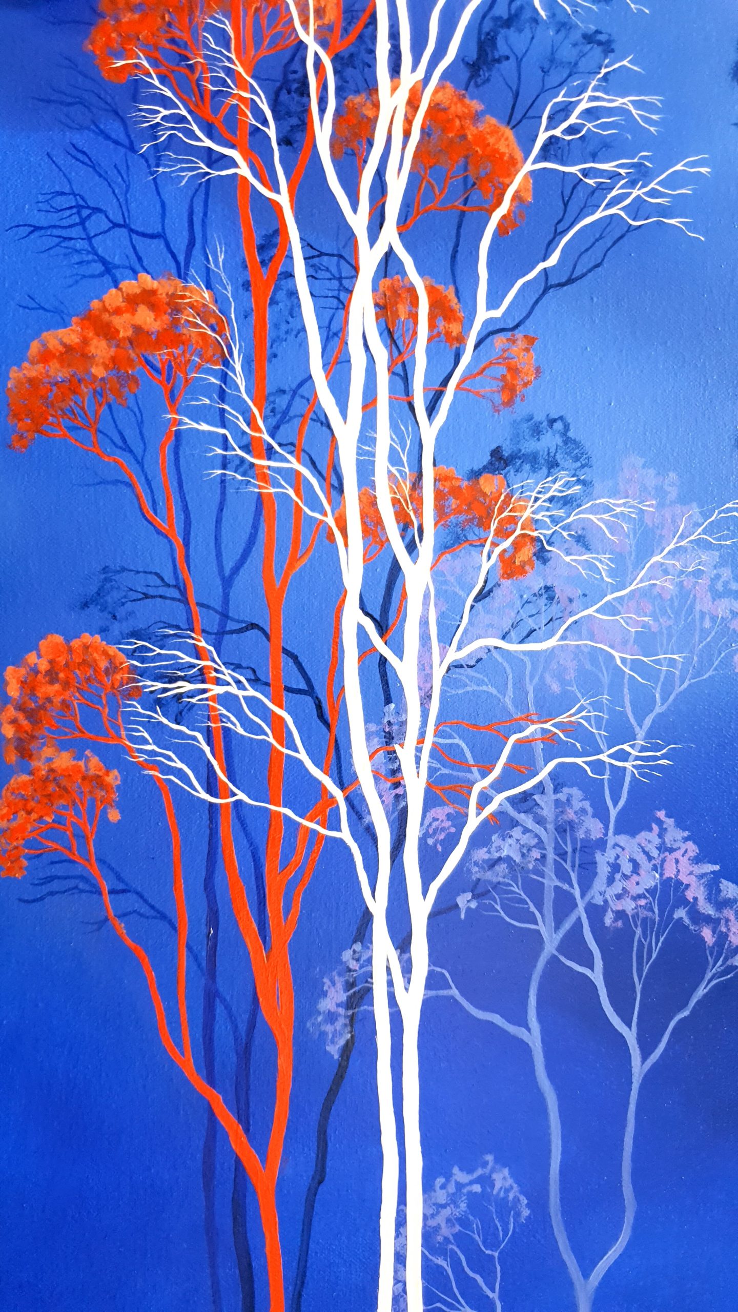 Deep Notes Of The Cobalt Sky Luicnda Leveille Art 1