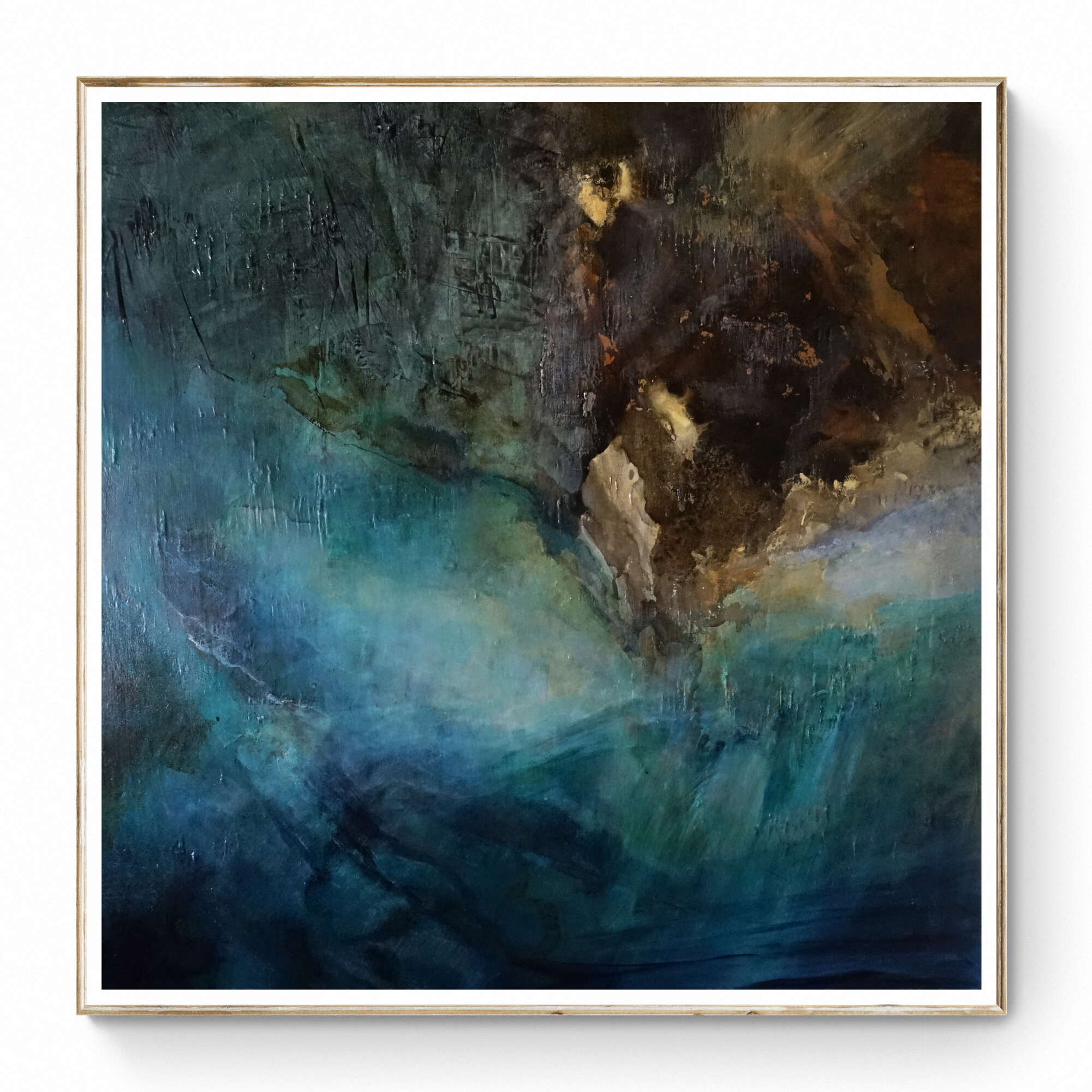 Canvy Tidal Blues Clean And Simple Room