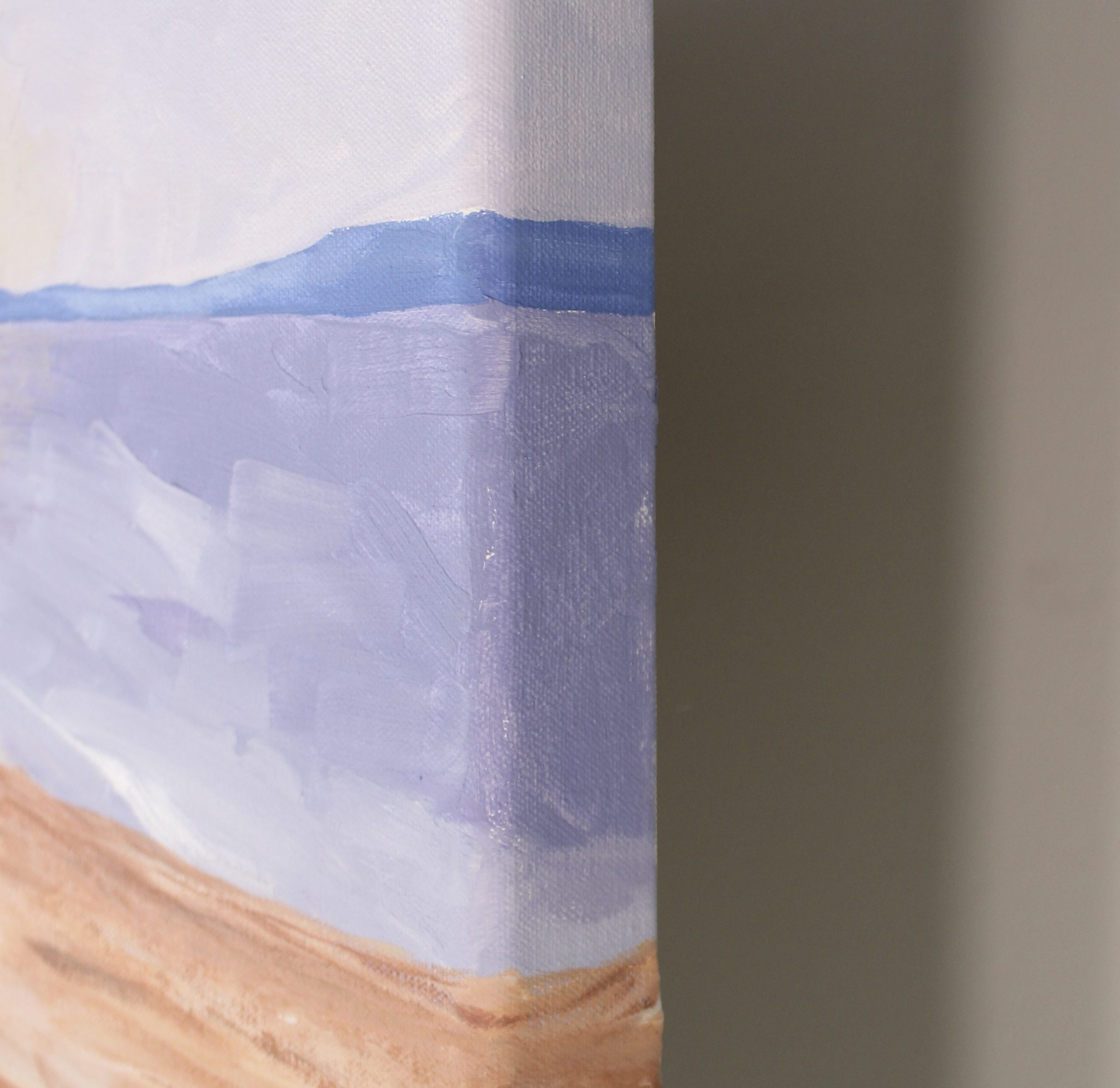 Linda Gregor Australian Artist Peaceful Afternoon Acrylic Edge