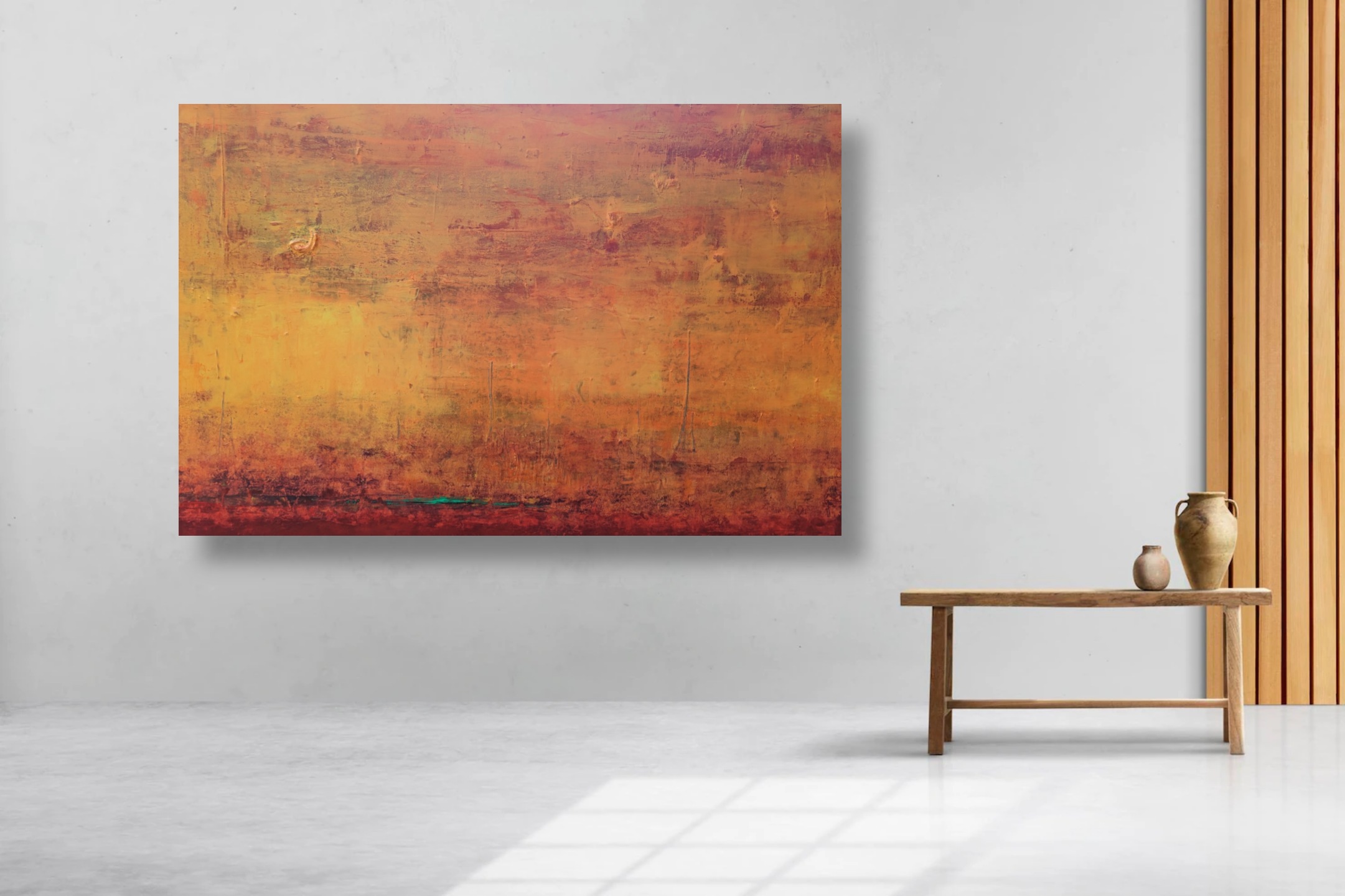 Blaze, Acrylic On Canvas 150x100cm(1)