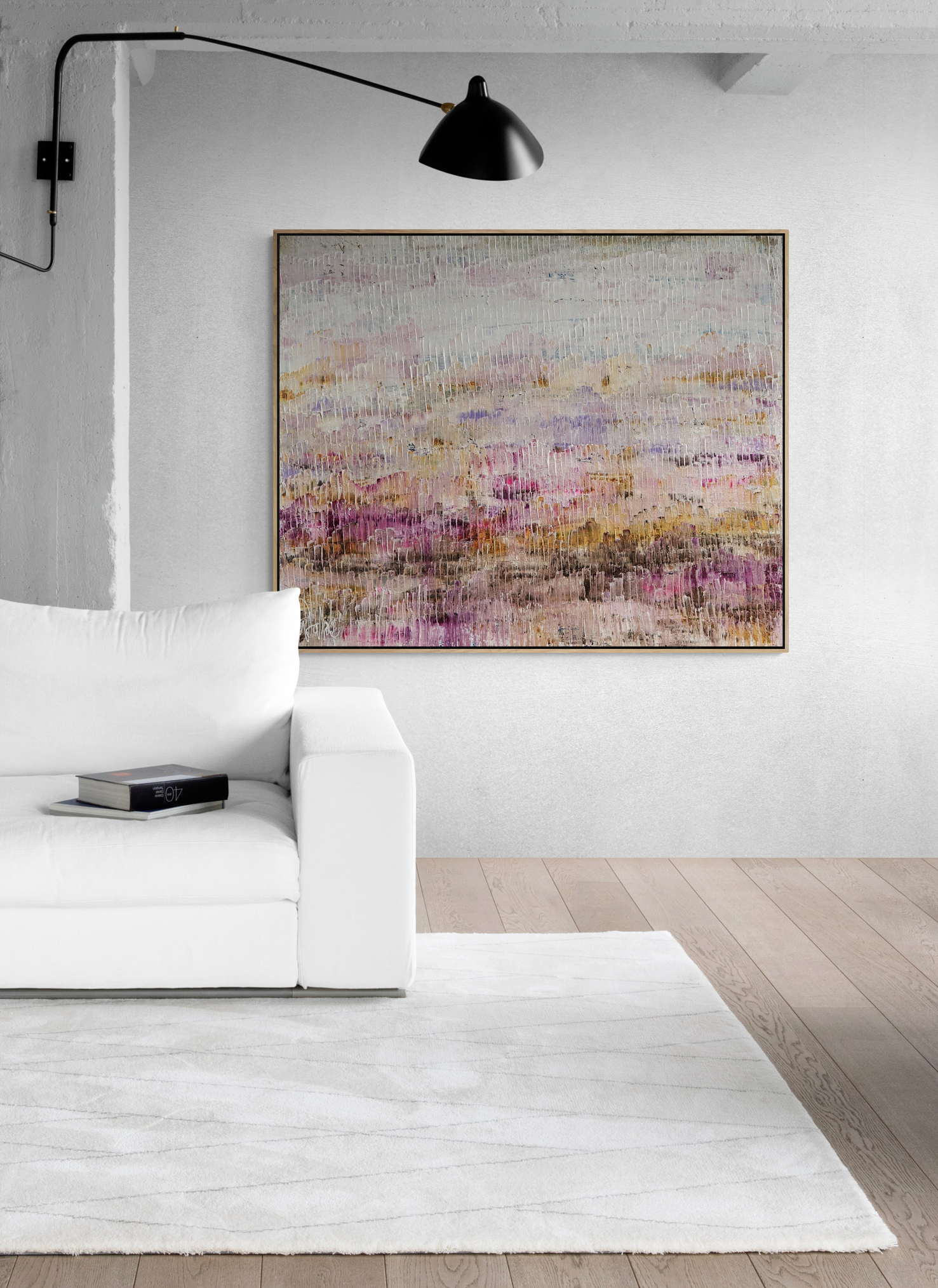 Industrial Style Living Room With Comfy Sofa (17)