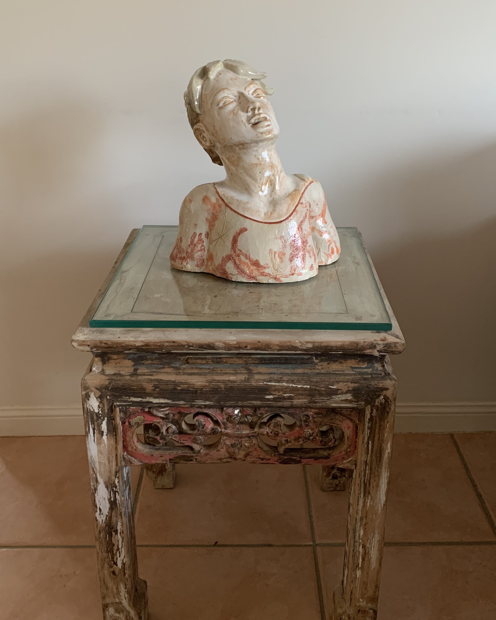 Kim Rees Leaf On Side Table