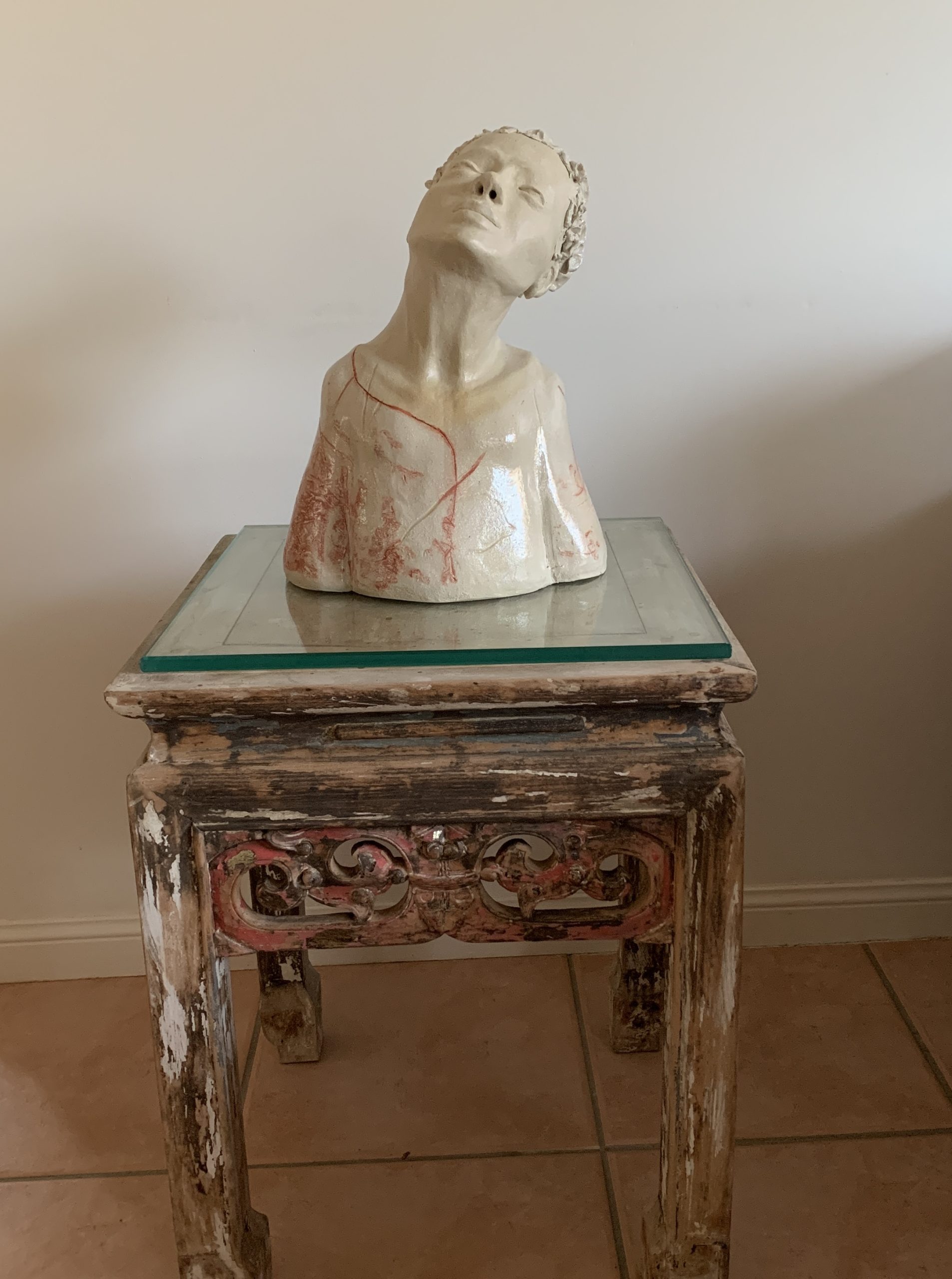 Kim Rees Hugo On Side Table