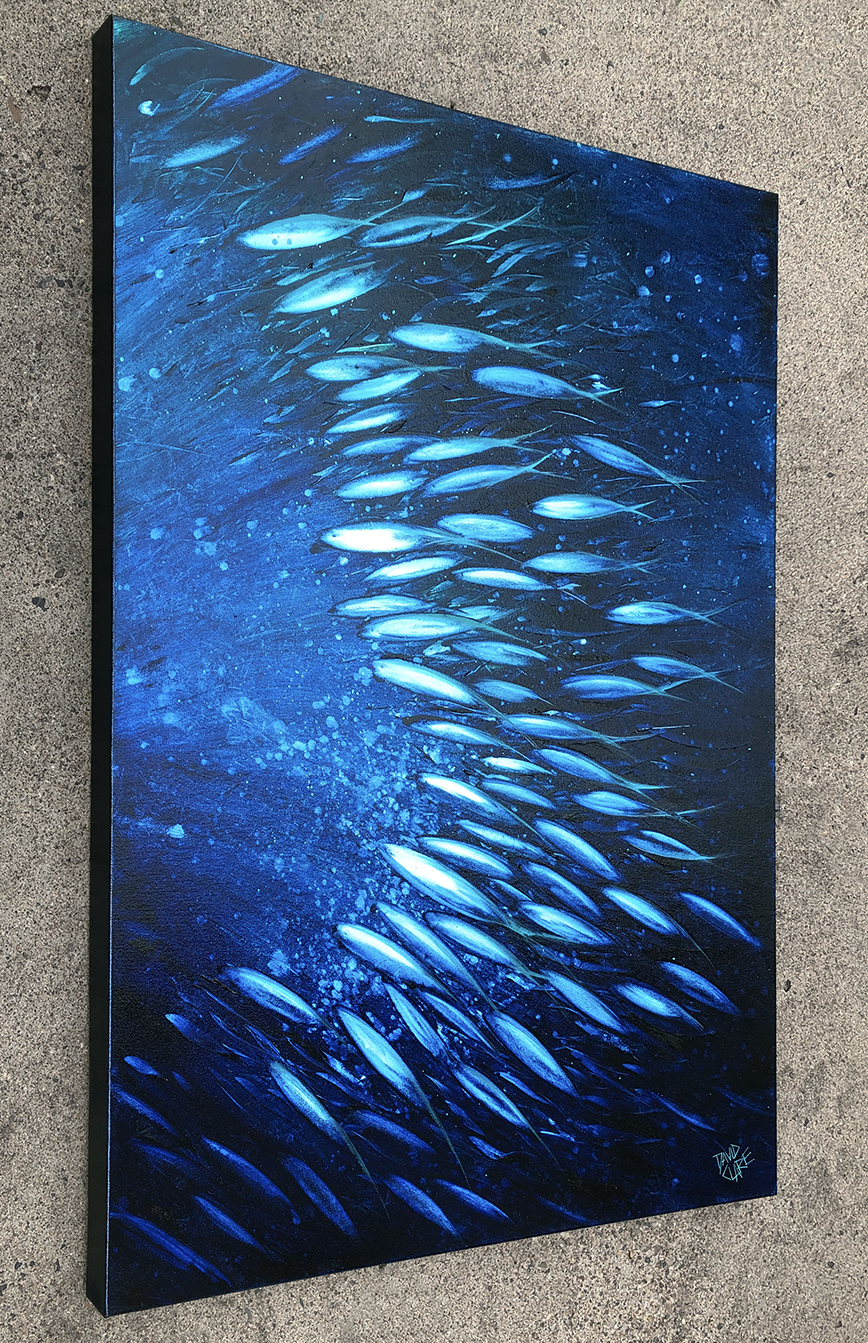 Fish In Deep Blue Ls Lr