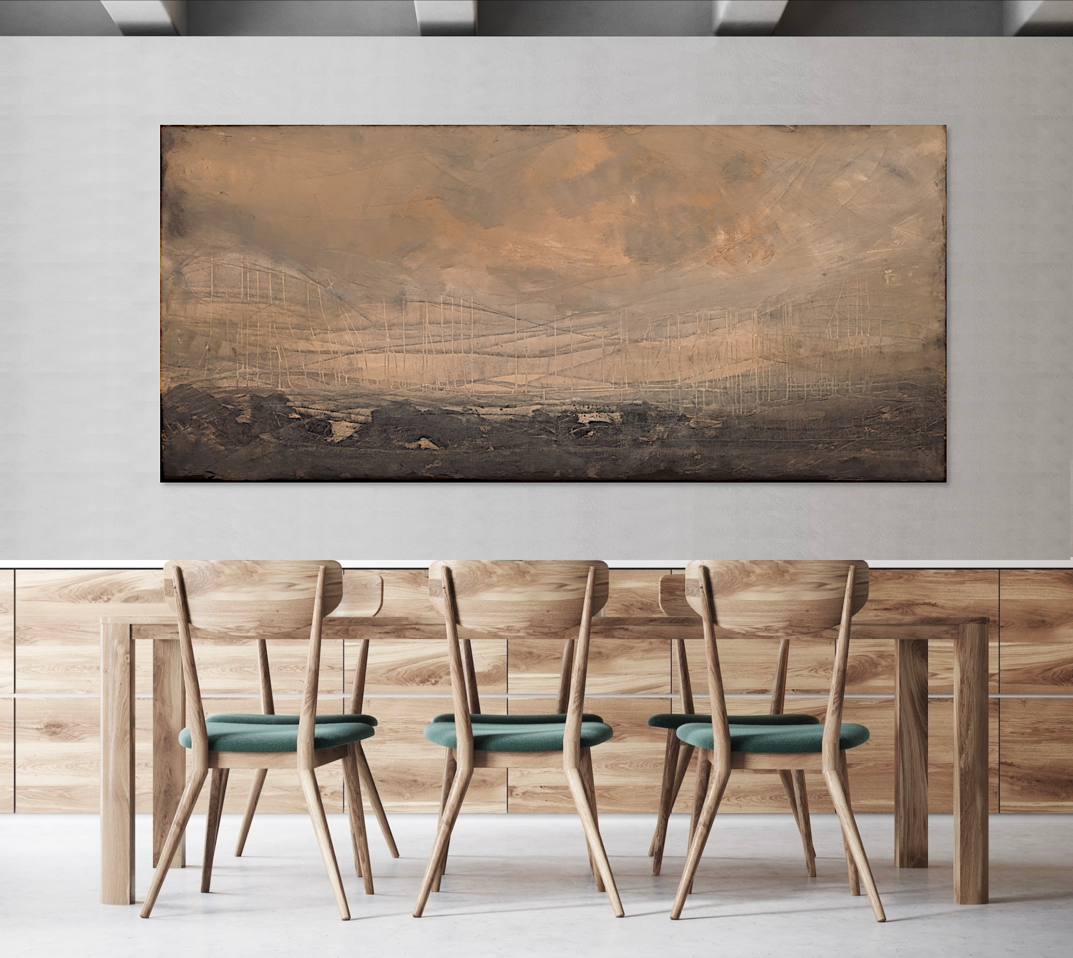 Emilie Heurtevent Sunset (raw 22) 260cm X 120cm 2023 In Situ2