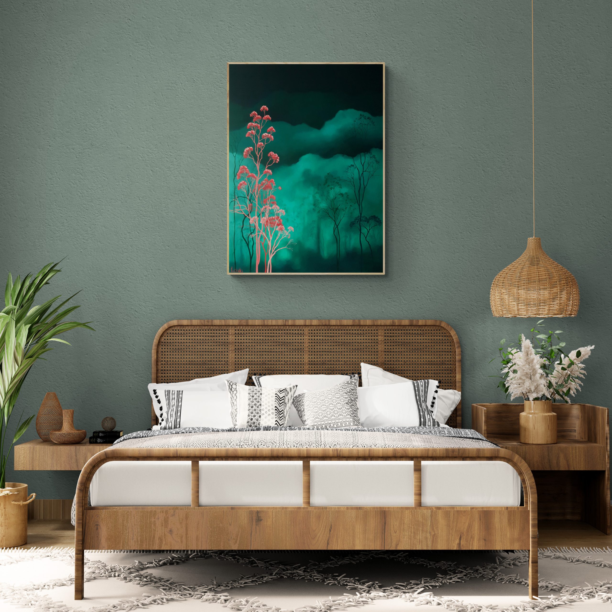 Emerald Summer's Green Lucinda Leveille Art 6