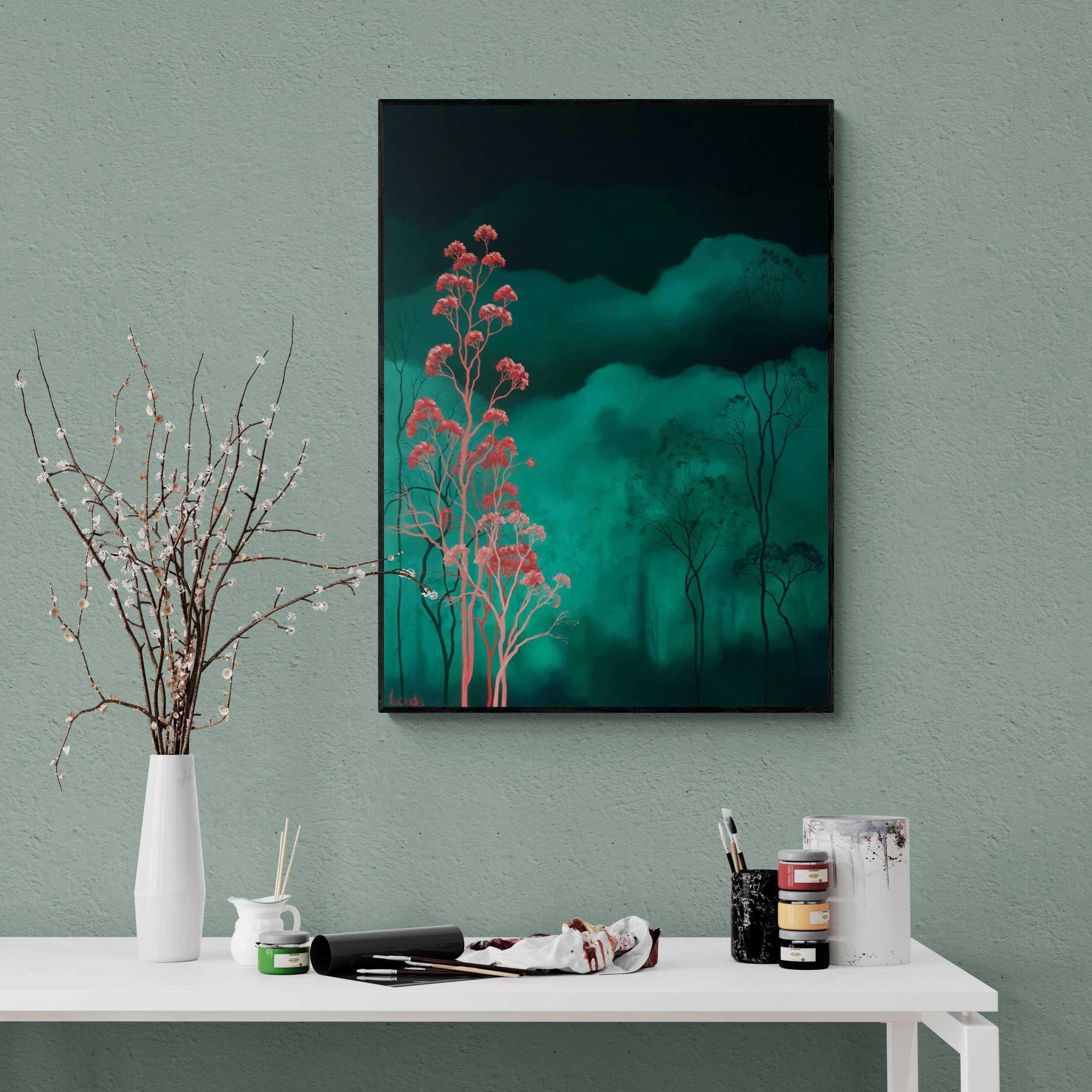 Emerald Summer's Green Lucinda Leveille Art 4